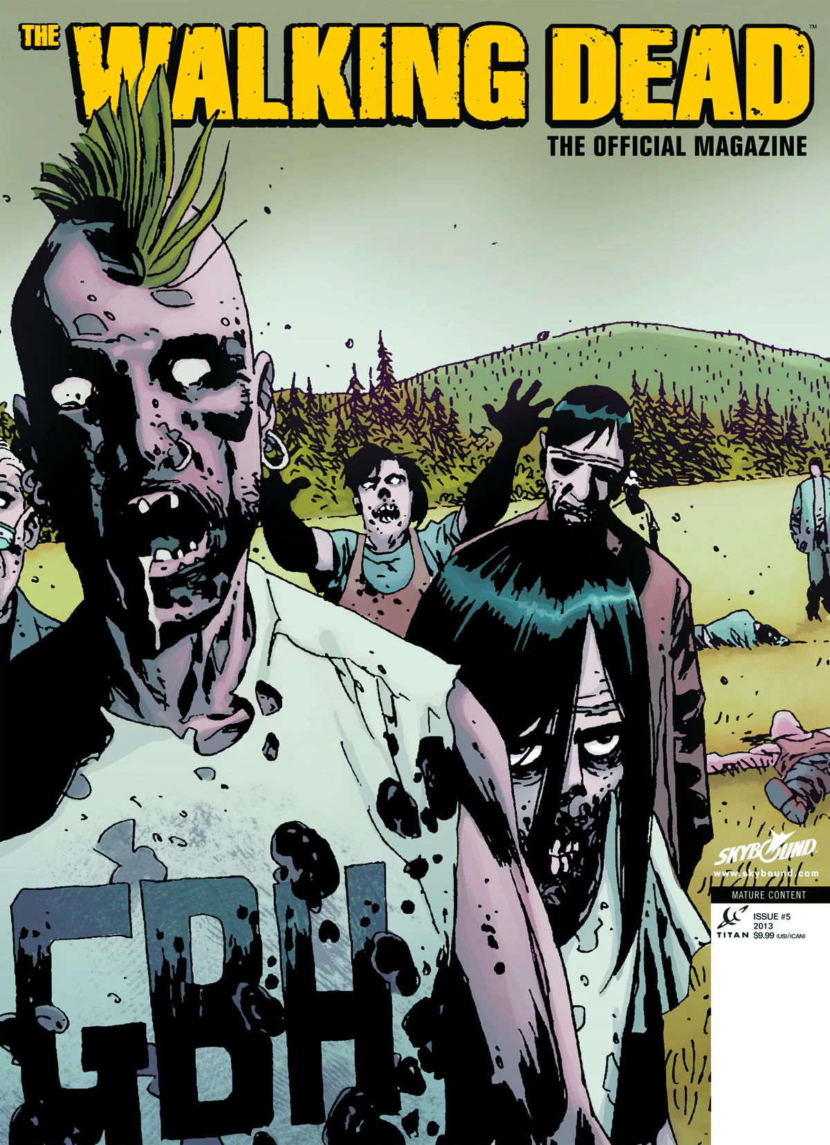 Titan Comics - Walking Dead Magazine 005 (Cond. VF-) - MG0032