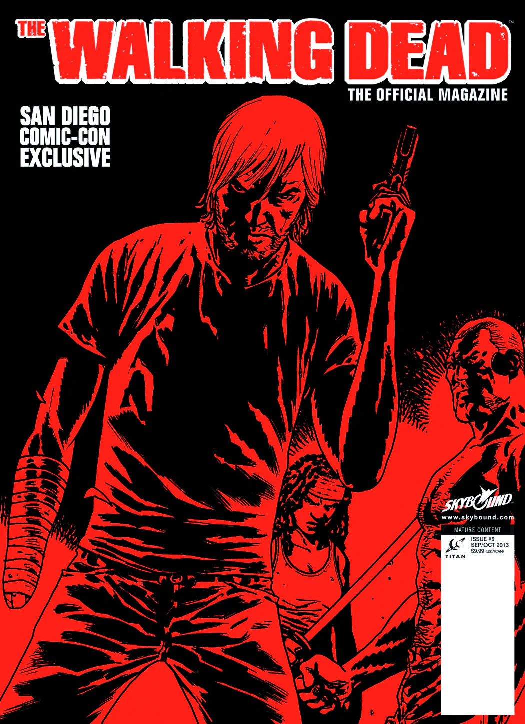 Titan Comics - Walking Dead Magazine 005 - CVR B San Diego Comic Con Exclusive Variant Edition (Cond. FN) - MG0035