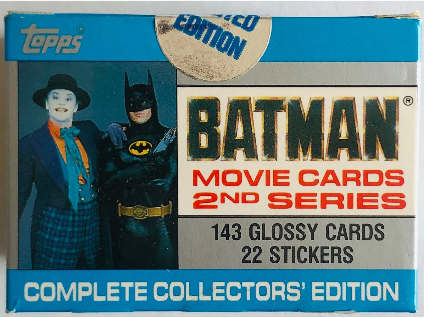 Topps - 1989 - Batman - Movie Cards - 2nd Series - Sealed Factory Set