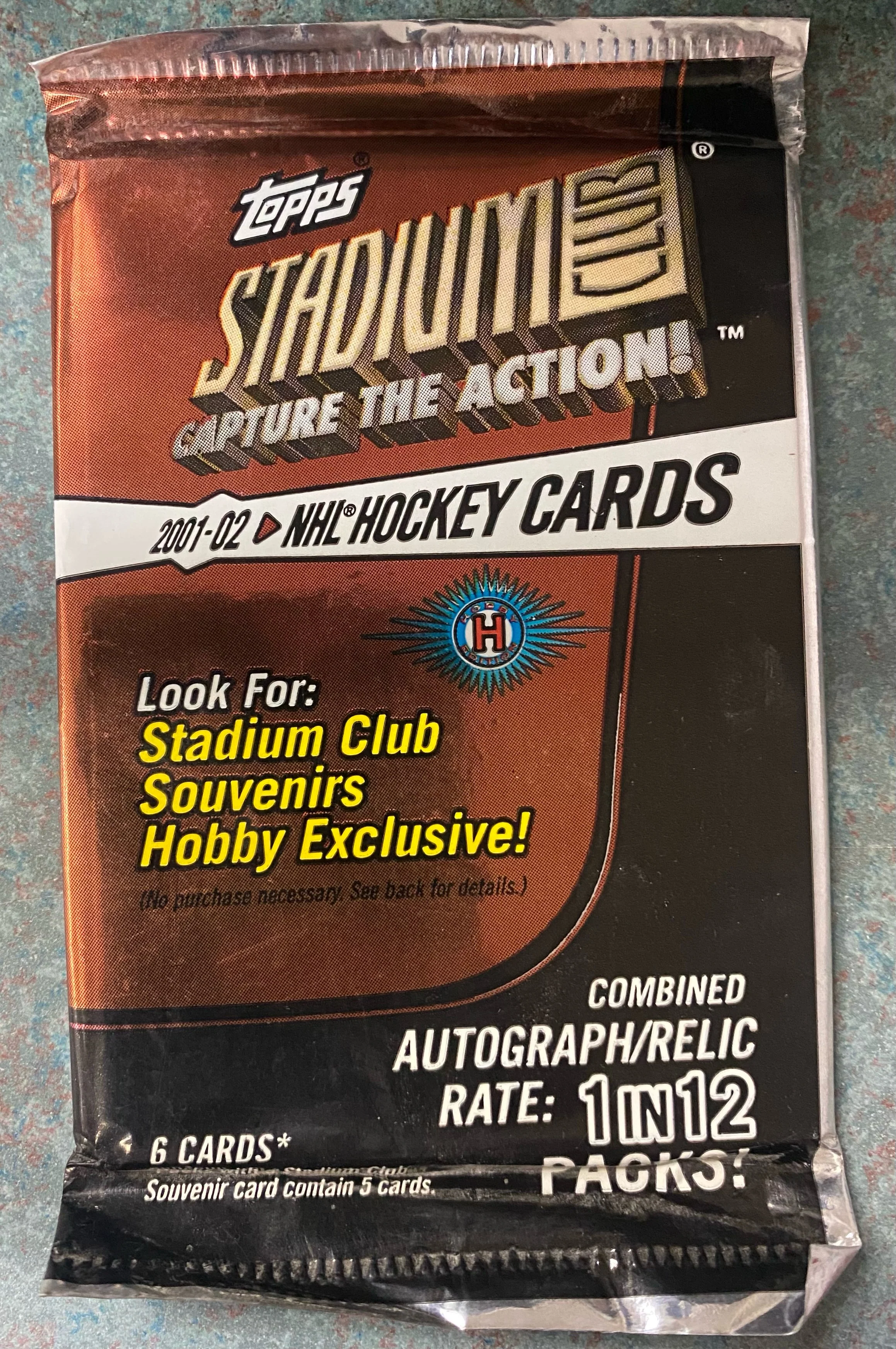Topps - 2001-02 - Hockey - Stadium Club - Hobby Pack