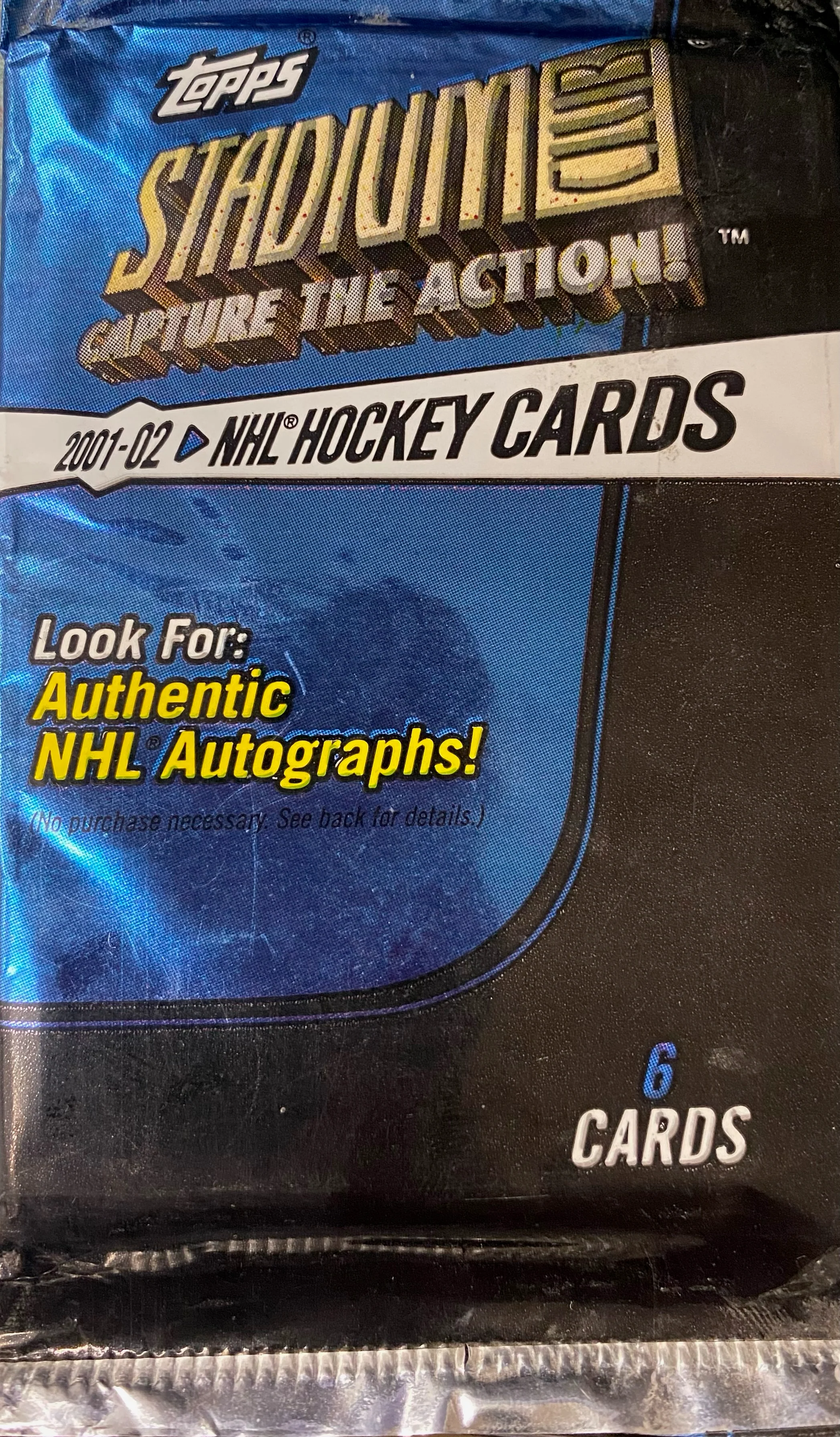Topps - 2001-02 - Hockey - Stadium Club - Retail Pack