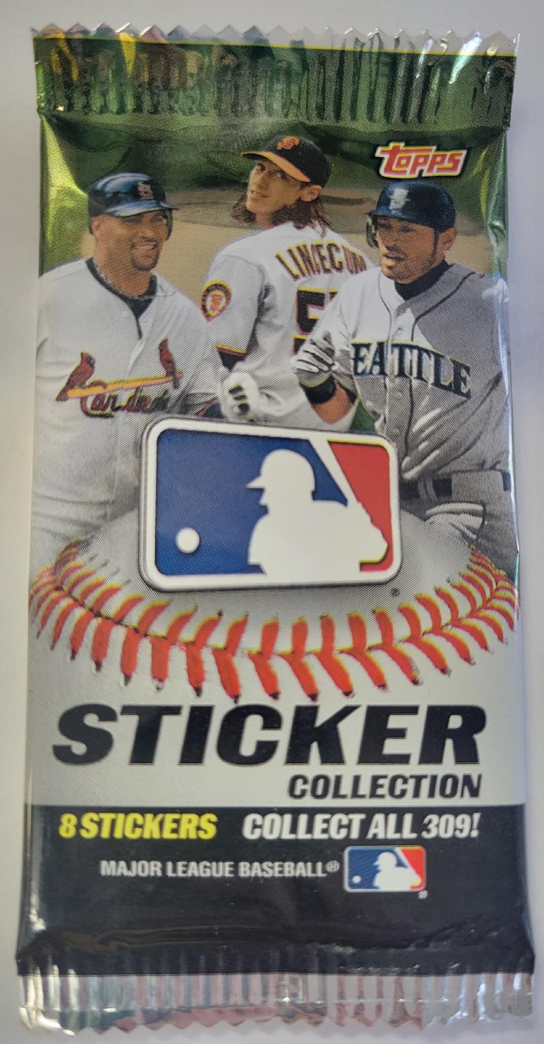 Topps - 2011 - Baseball - Sticker Collection - Sticker Pack