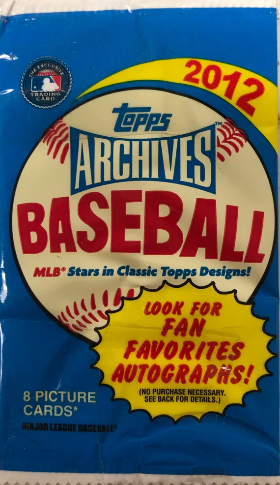 Topps - 2012 - Baseball - Archives - Hobby Pack