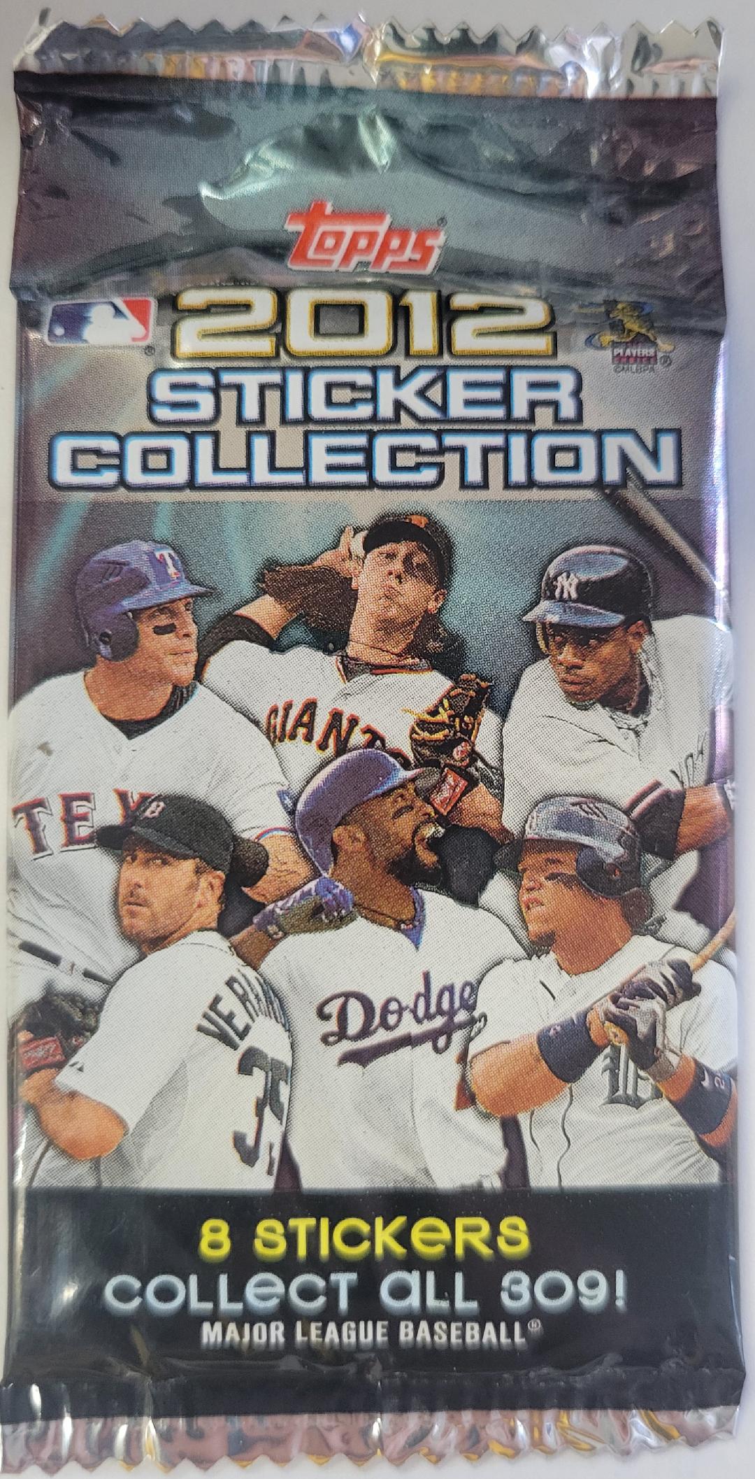 Topps - 2012 - Baseball - Sticker Collection - Sticker Pack