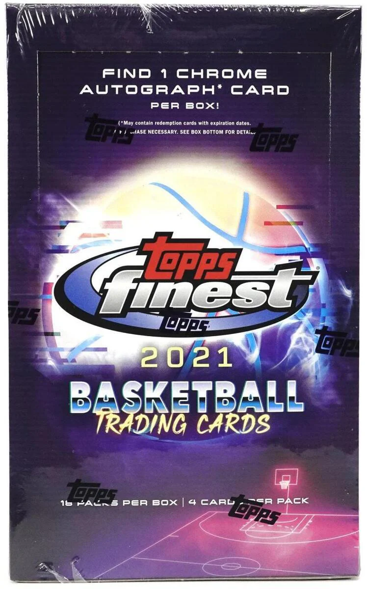 Topps - 2021-22 - Basketball - Finest - Hobby Box - Image 2