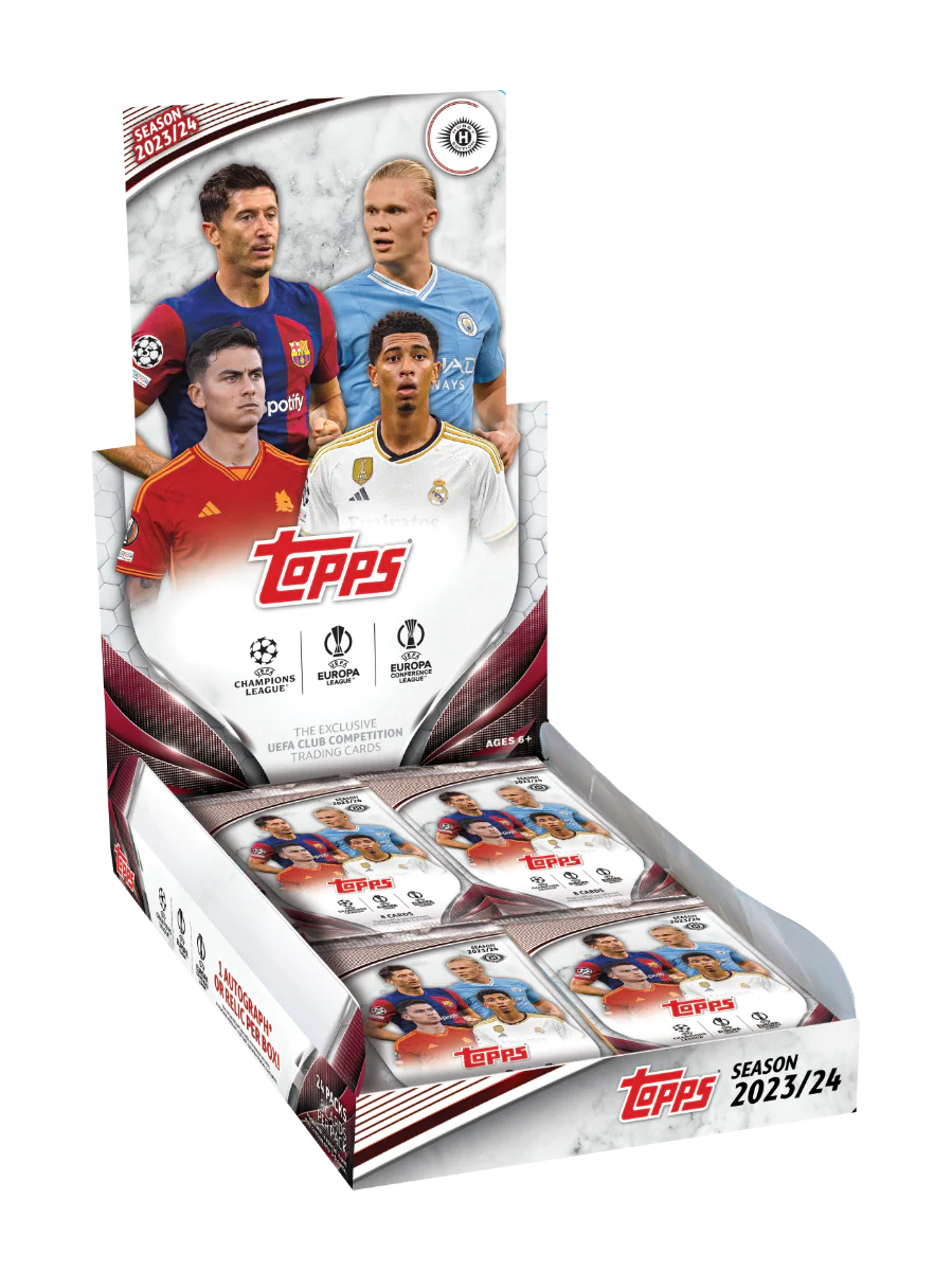 Topps - 2023-24 - UEFA Soccer - Club Competitions - Hobby Box