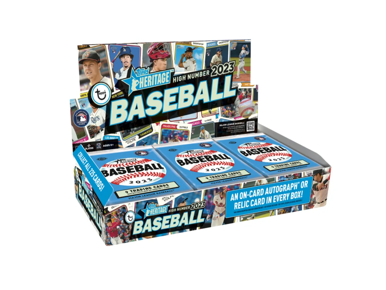 Topps - 2023 - Baseball - Heritage High Number - Trading Card Hobby Box