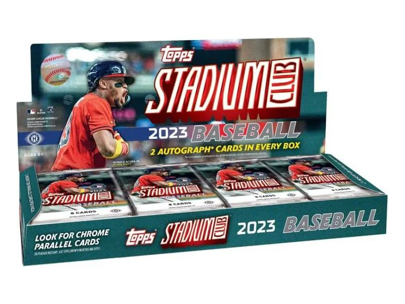 Topps - 2023 - Baseball - Stadium Club - Hobby Box