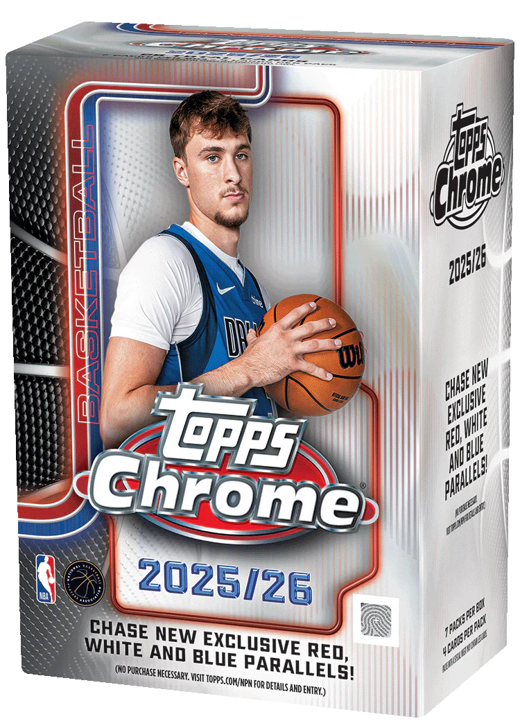 Topps - 2025-26 - Basketball - Chrome - Blaster Value Box