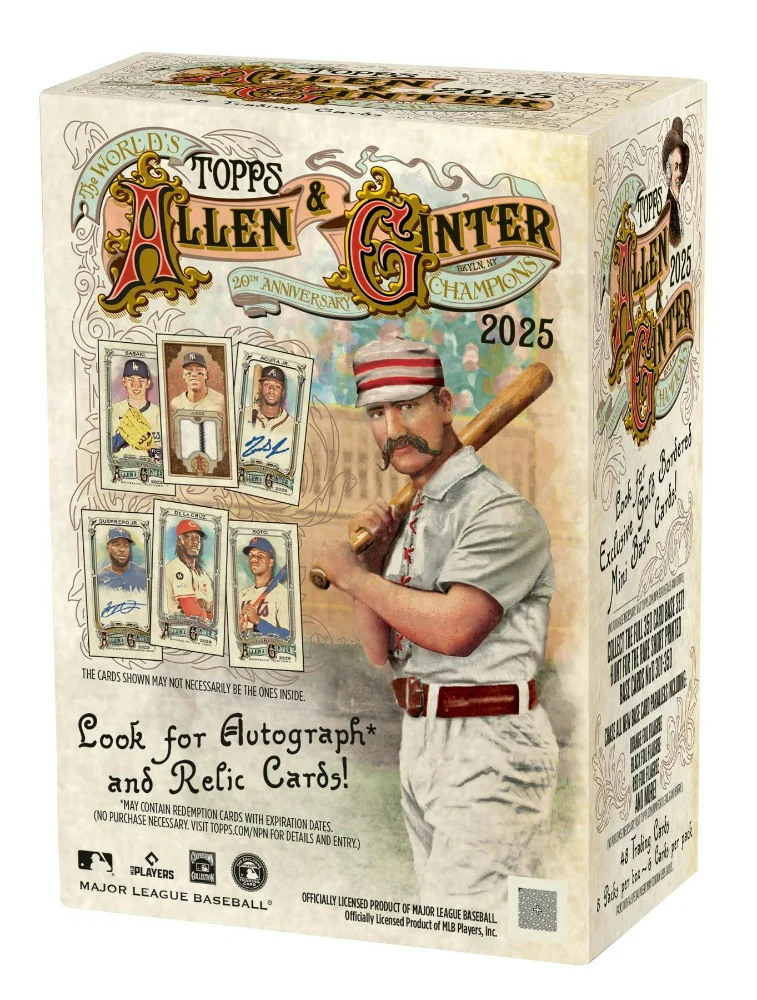 Topps - 2025 - Baseball - Allen and Ginter - Blaster Value Box