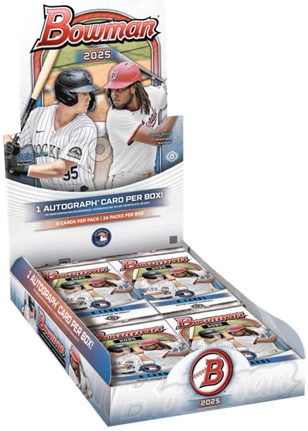 Topps - 2025 - Baseball - Bowman Chrome - Hobby Box