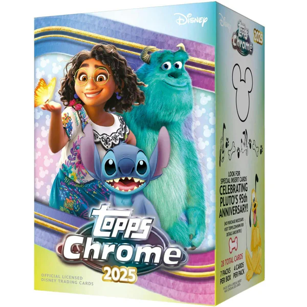 Topps - 2025 - Disney - Chrome - Blaster Value Box