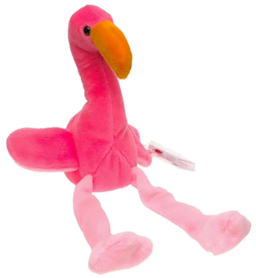TY Beanie Babies - Pinky the Flamingo