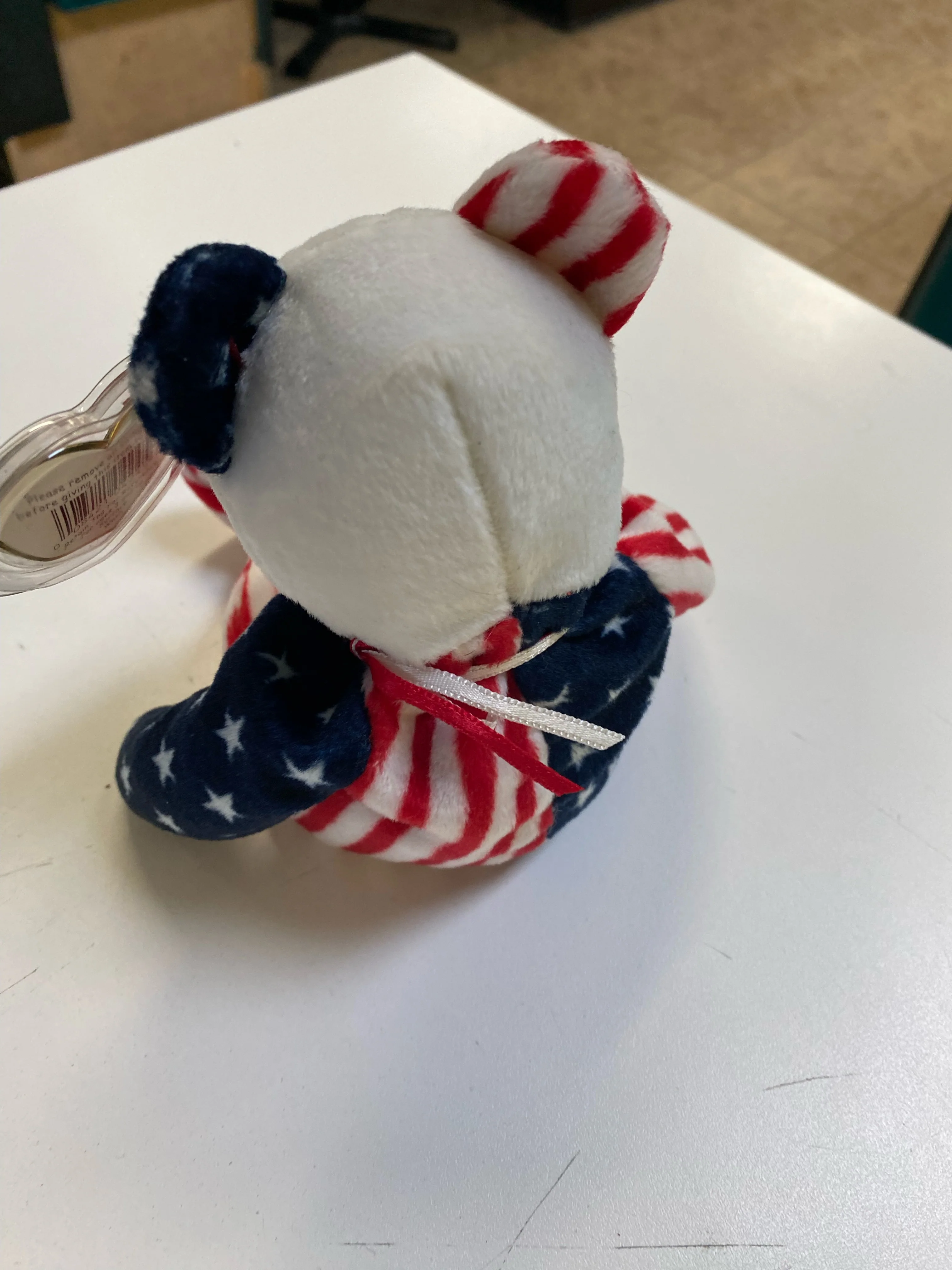 TY Beanie Babies - Spangle the Bear (White Head Variant) - Image 4
