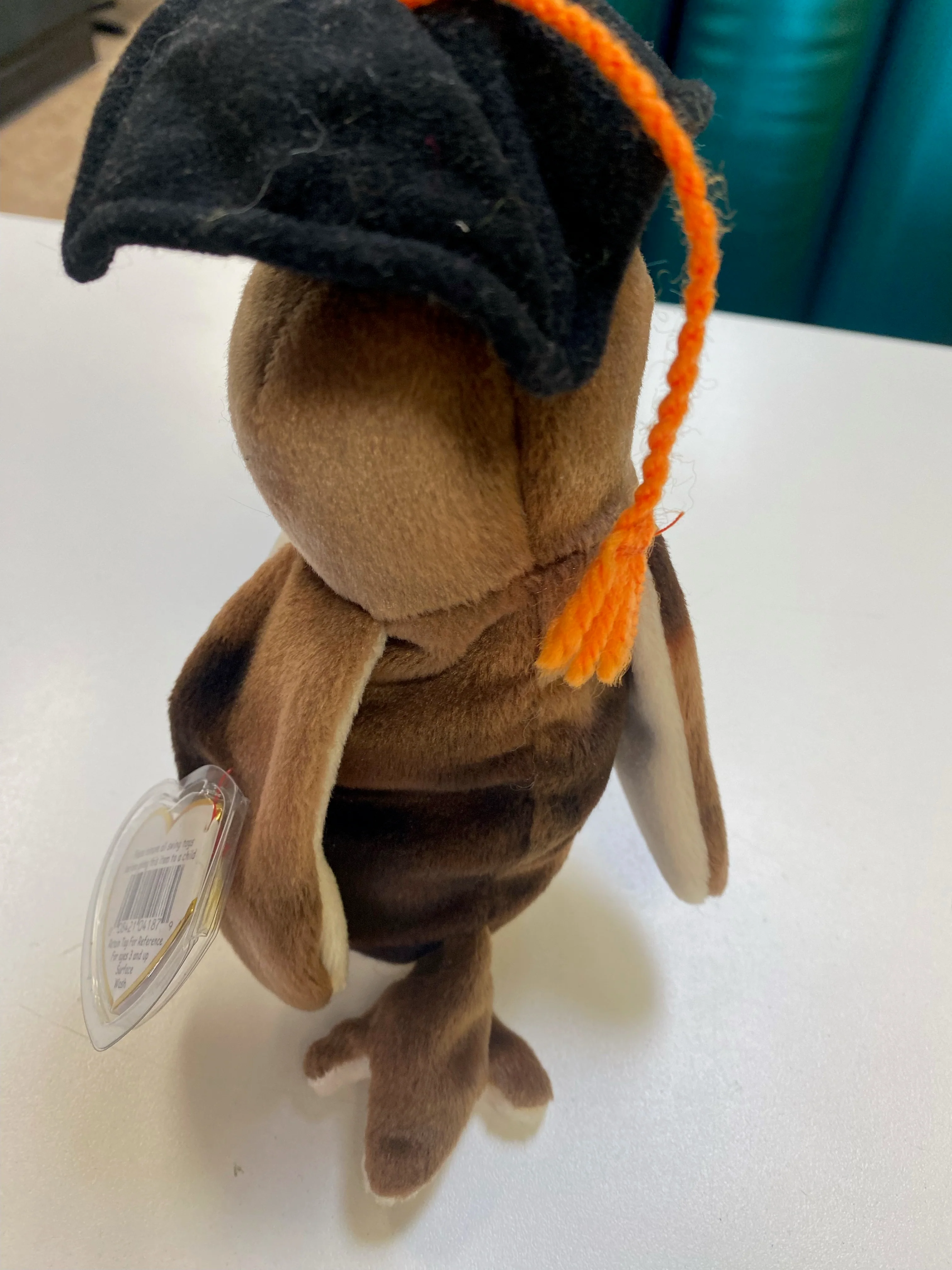 TY Beanie Babies - Wiser the Owl - Class of '98 - Image 4