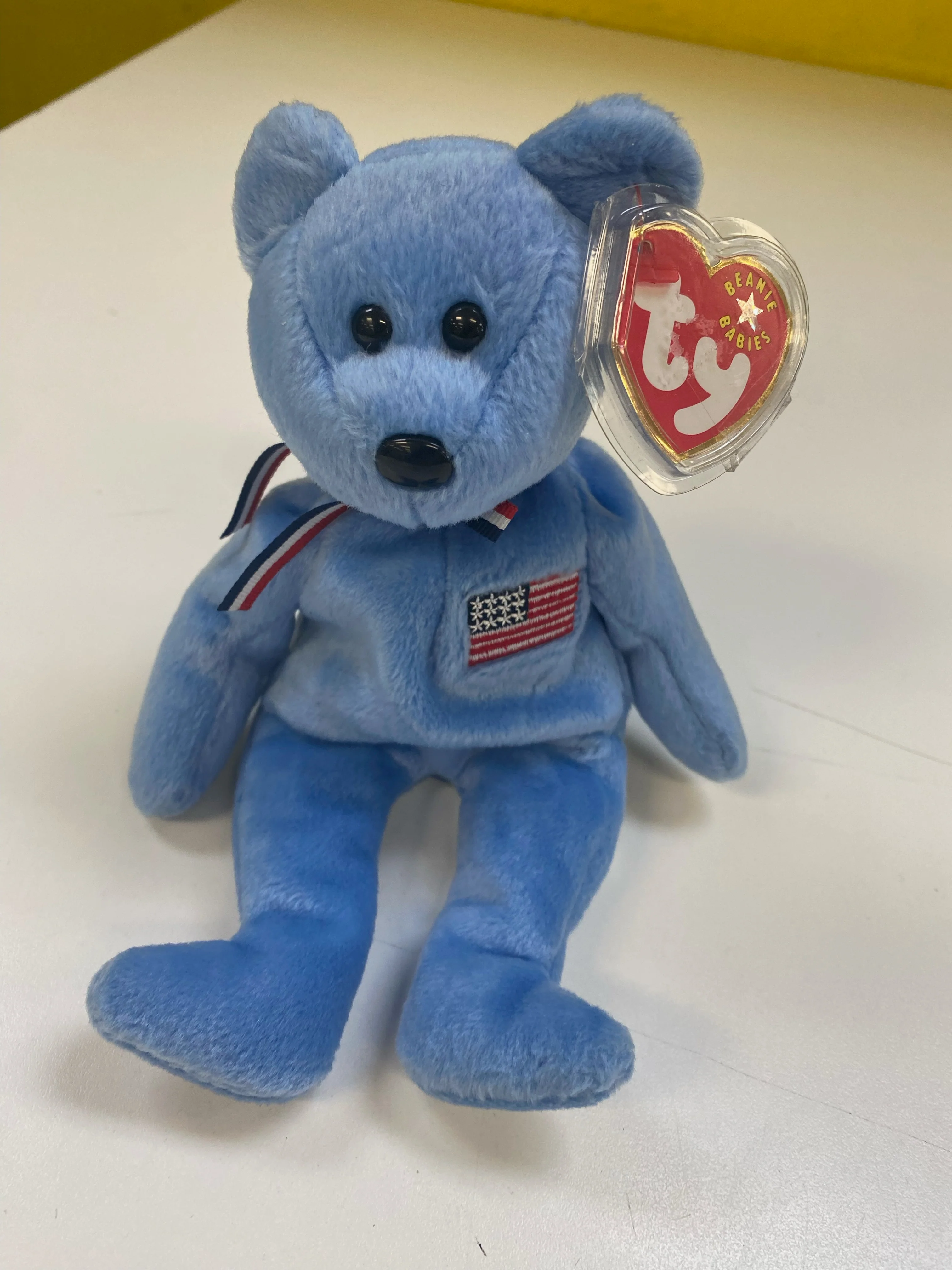TY Beanie Baby - America the Bear - Blue Variant - Image 2