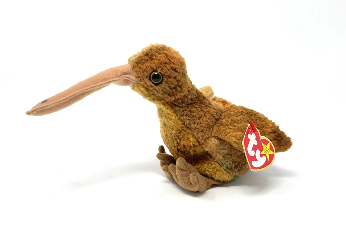 TY Beanie Baby - Beak the Kiwi
