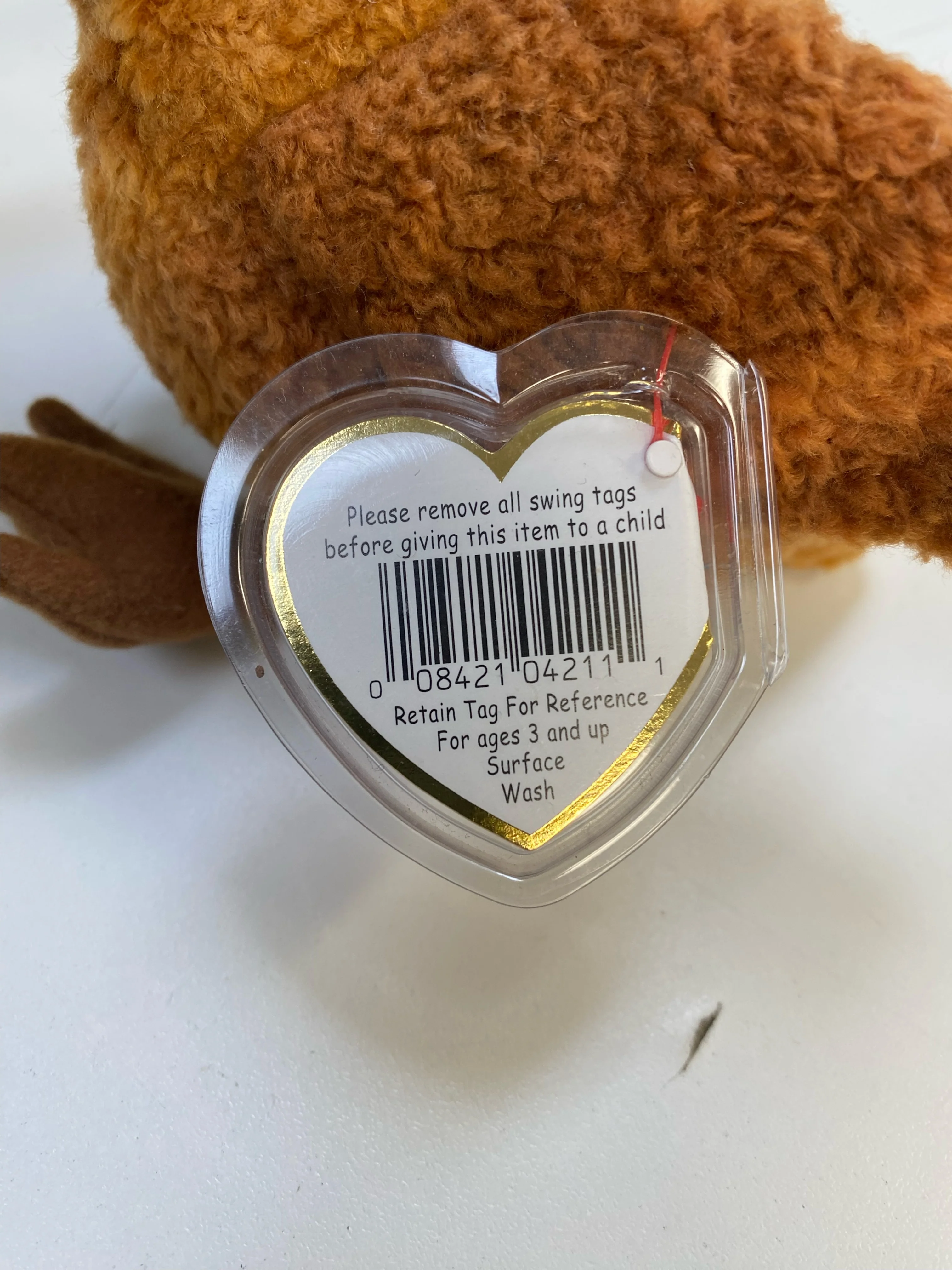 TY Beanie Baby - Beak the Kiwi - Image 6