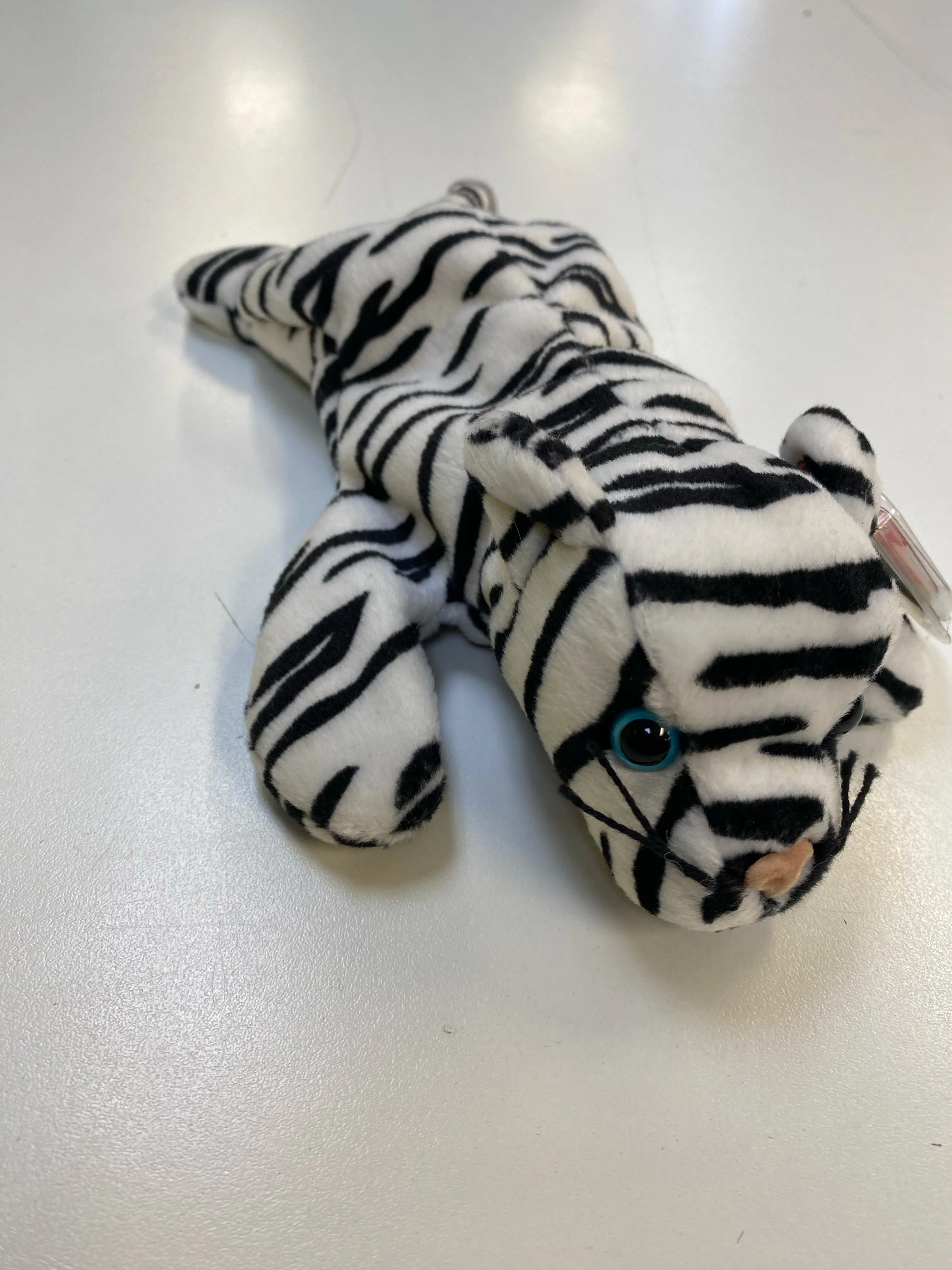 TY Beanie Baby - Blizzard the White Tiger - Image 3