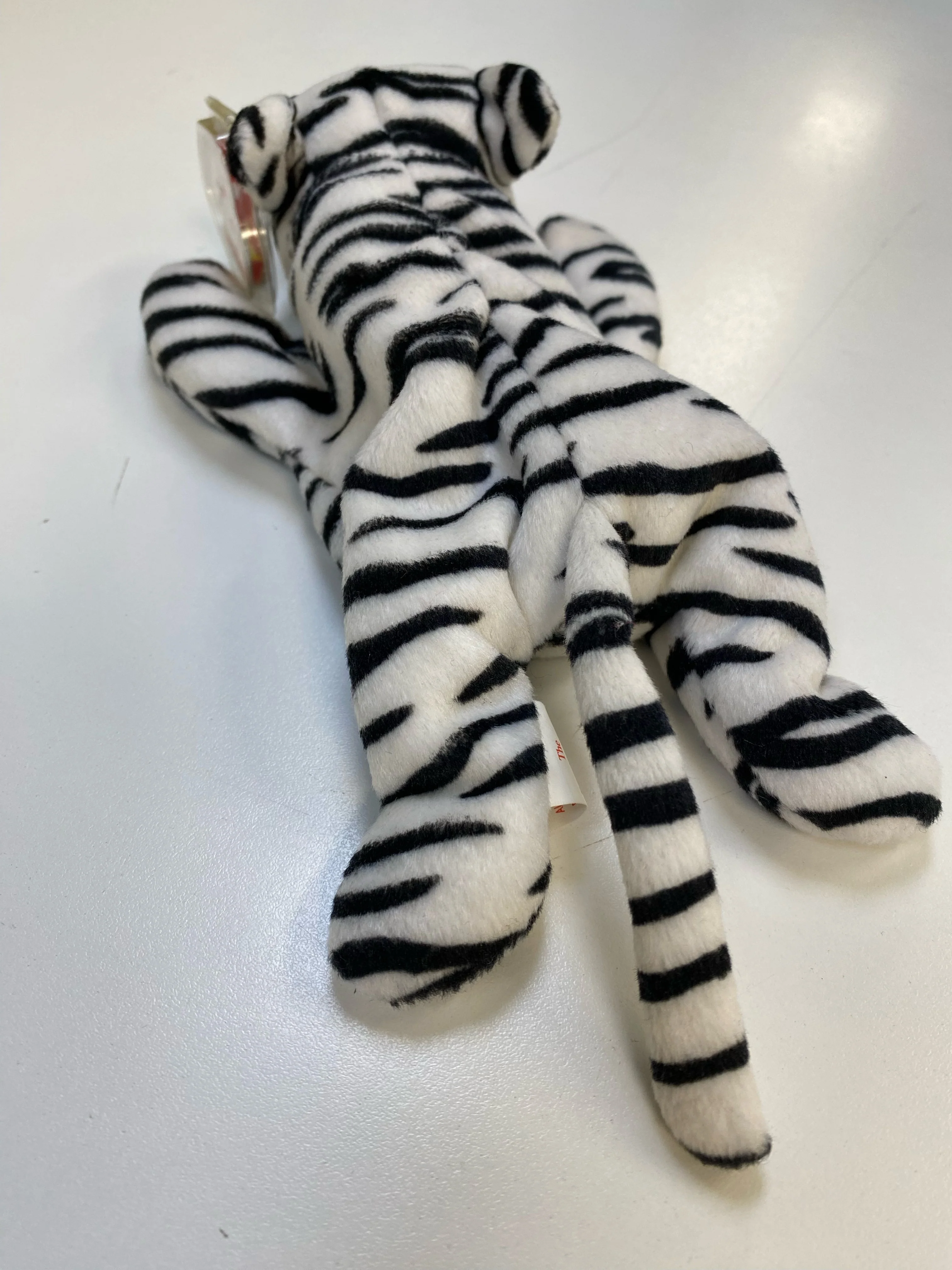 TY Beanie Baby - Blizzard the White Tiger - Image 4