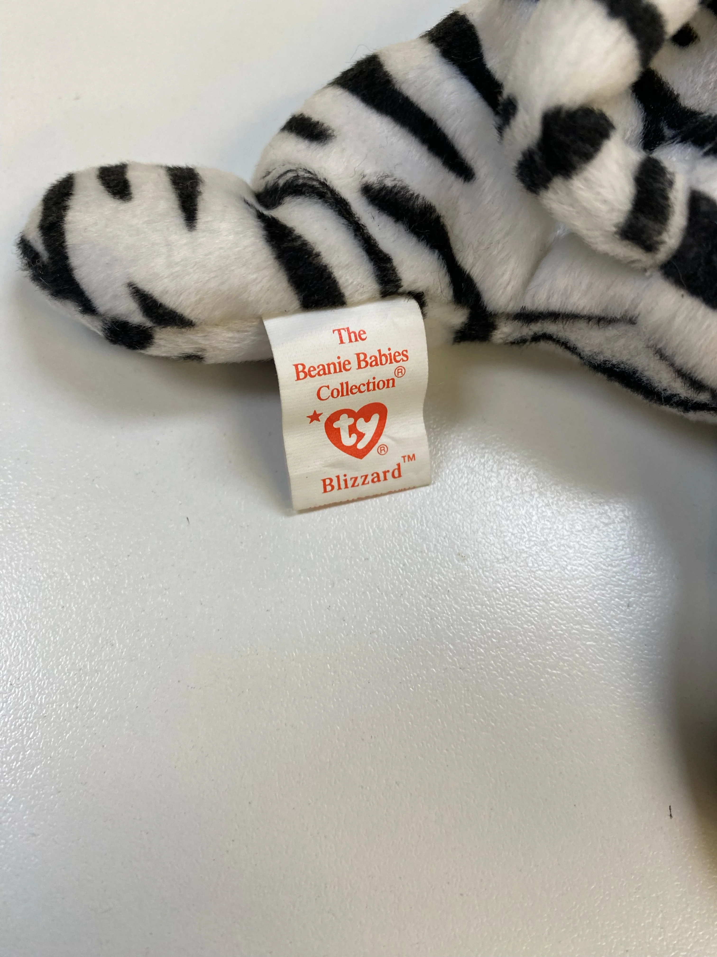 TY Beanie Baby - Blizzard the White Tiger - Image 7