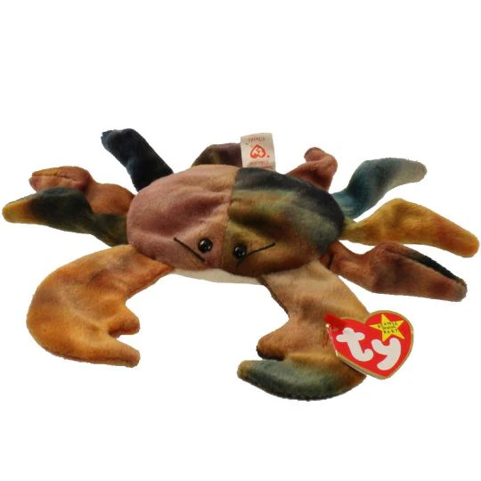 TY Beanie Baby - Claude the Crab