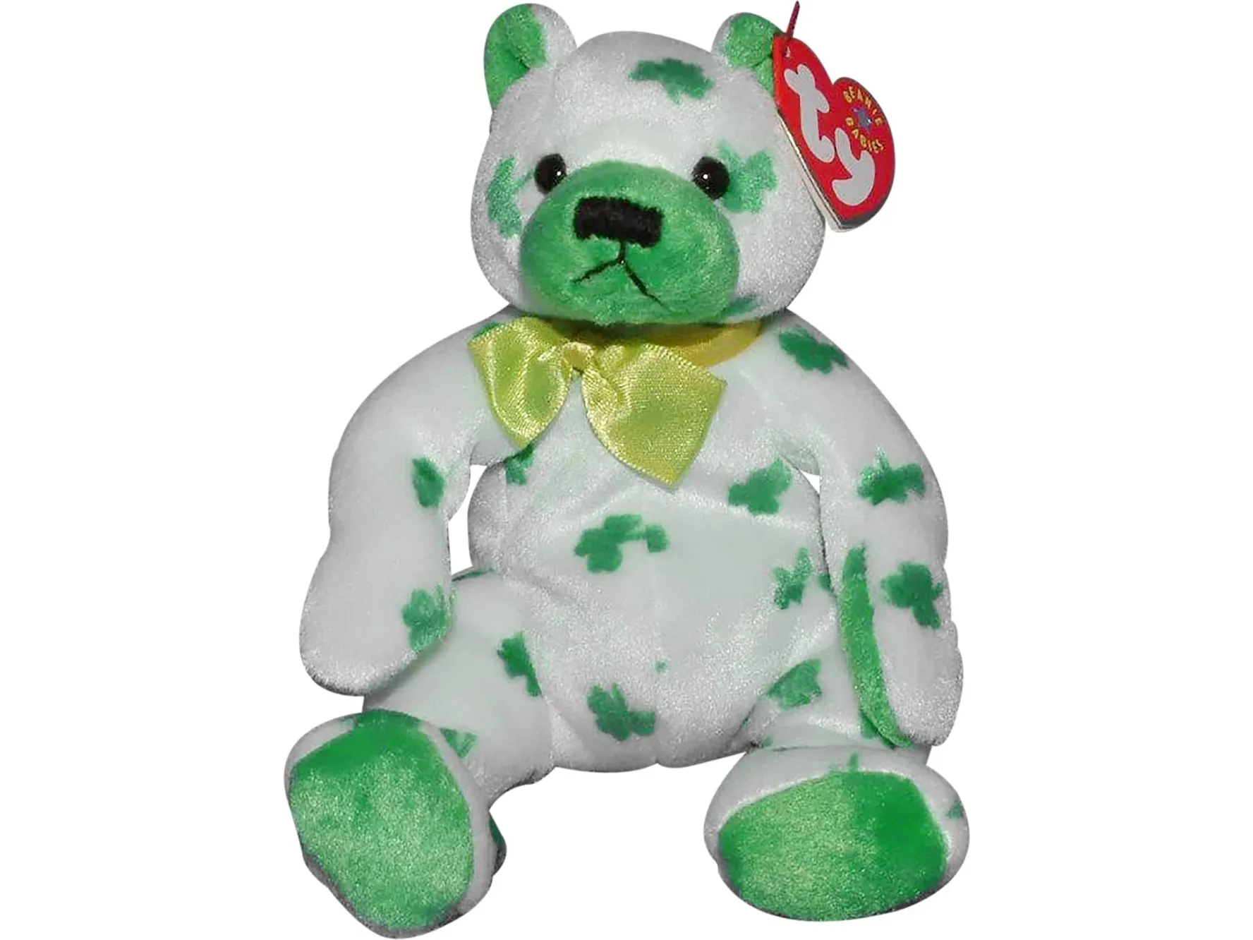 TY Beanie Baby - Clover the Irish Bear