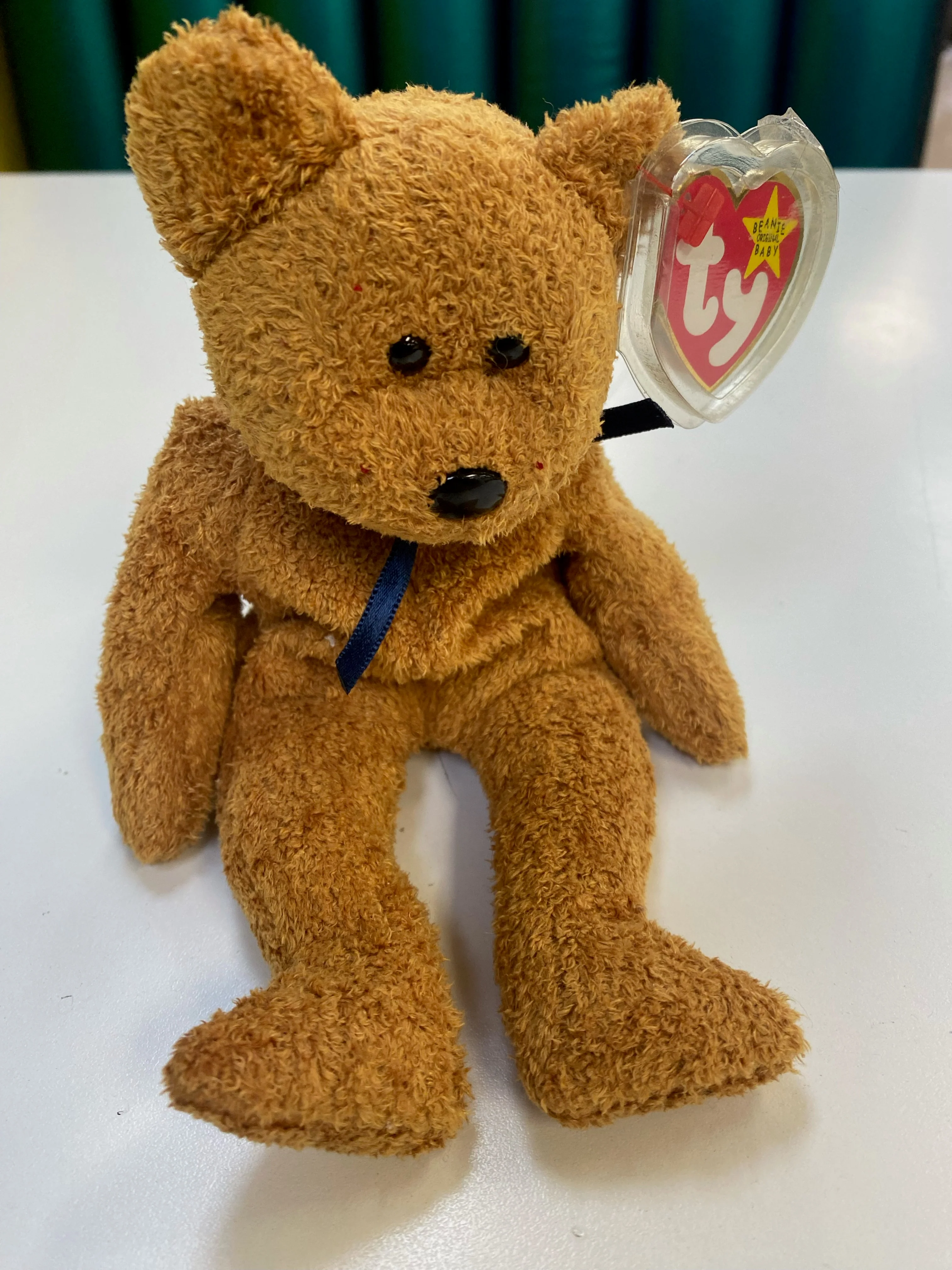 TY Beanie Baby - Fuzz the Bear - Image 3