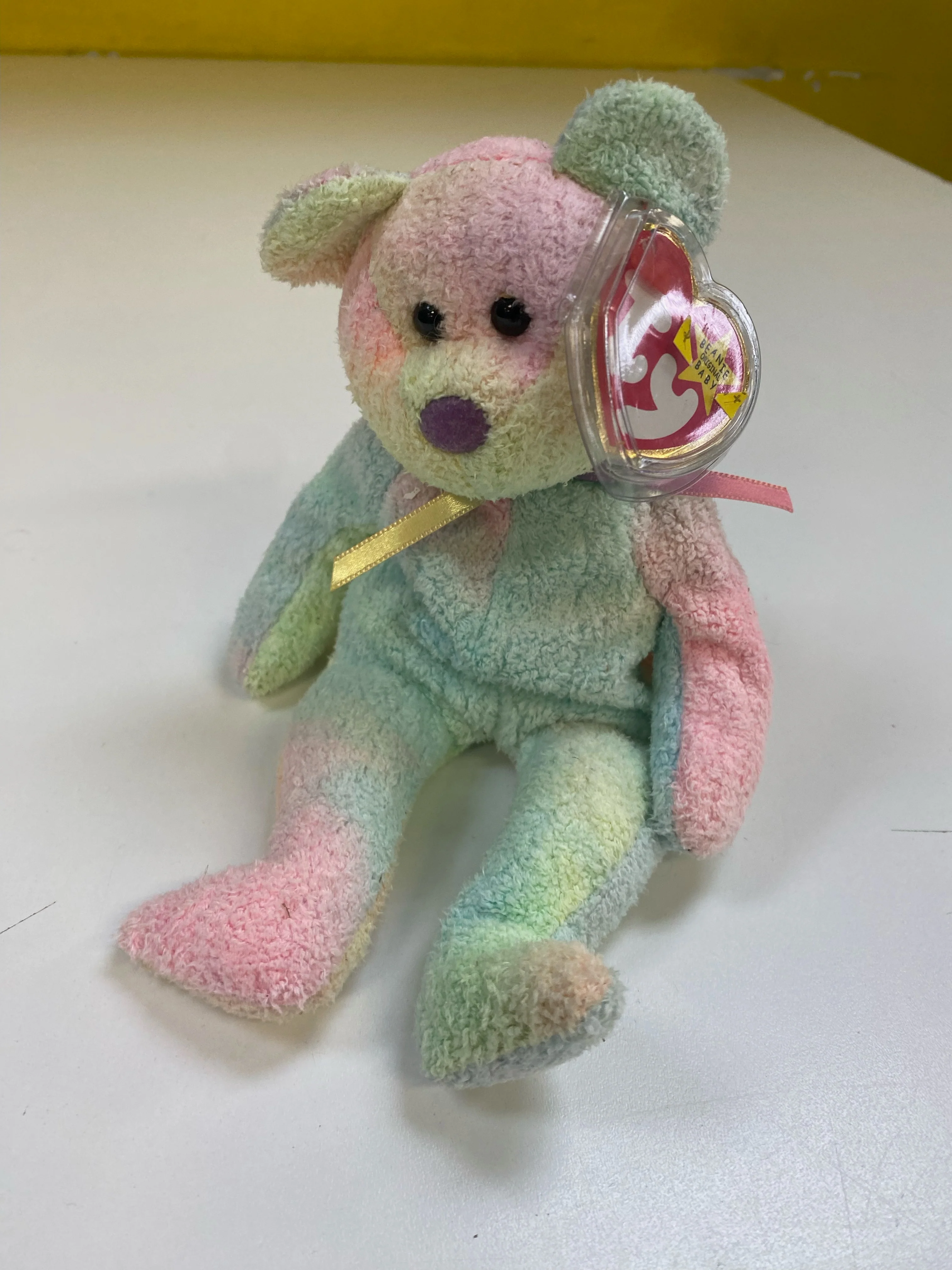 TY Beanie Baby - Groovy the Ty-Dyed Bear - Image 2