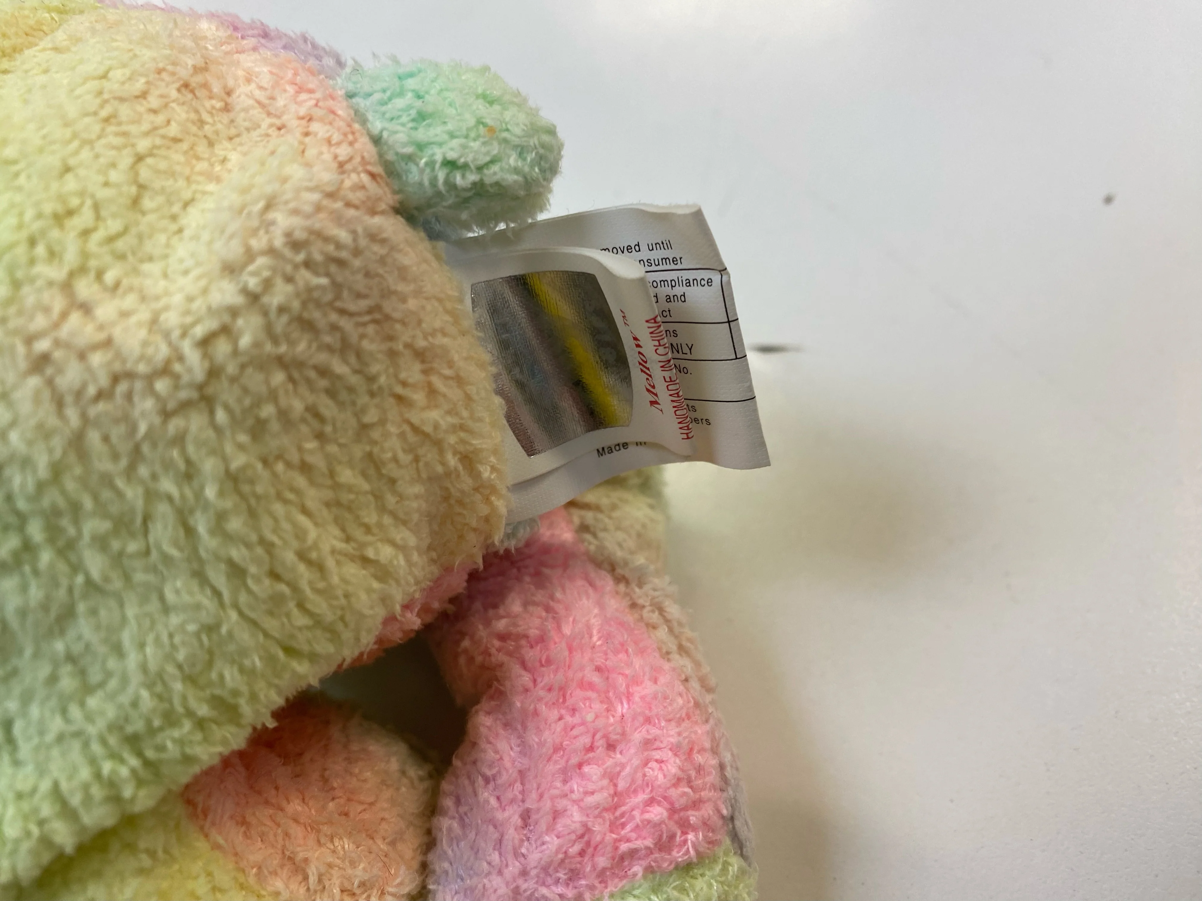 TY Beanie Baby - Mellow the Ty-Dyed Bear - Image 5
