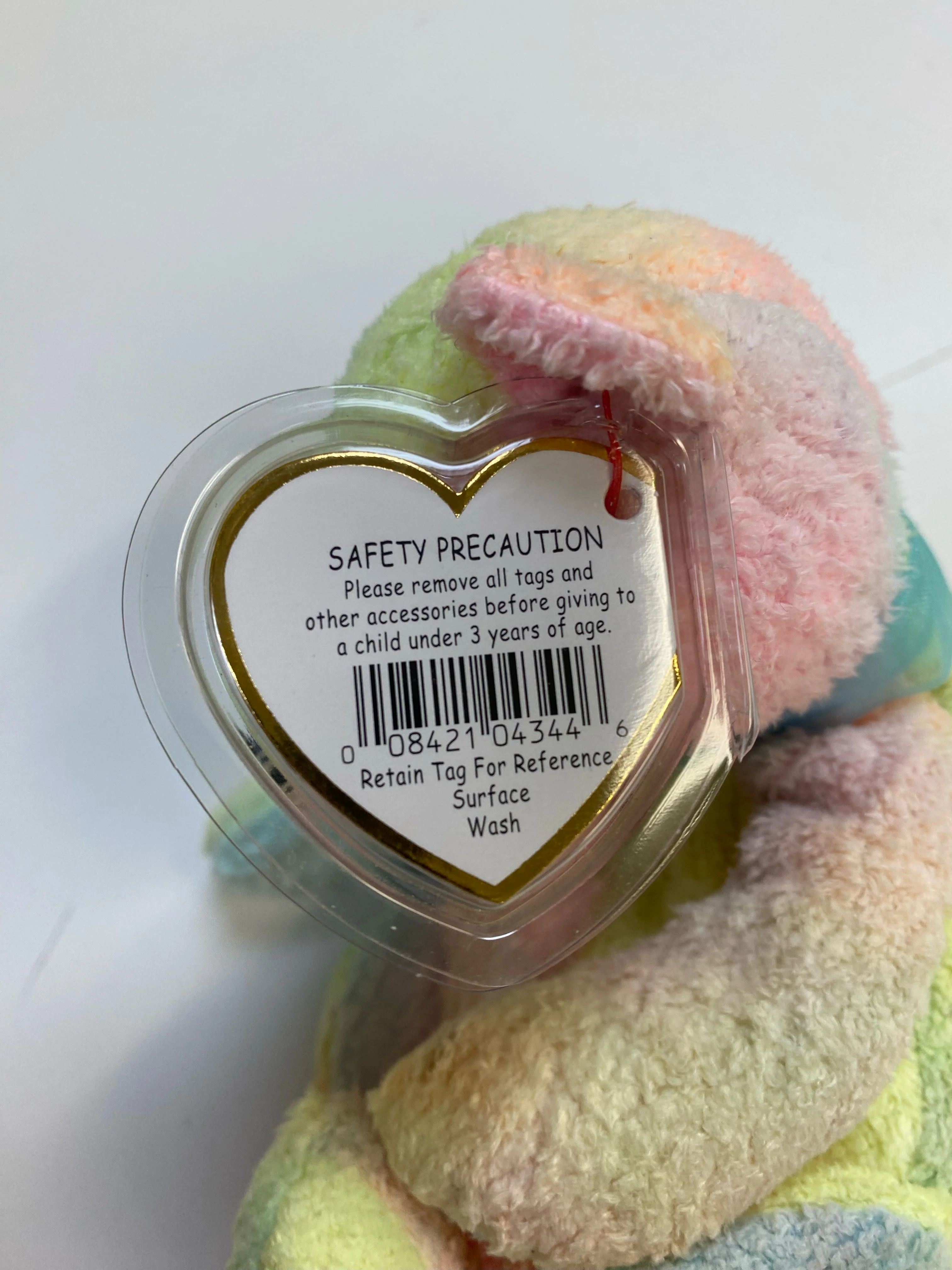 TY Beanie Baby - Mellow the Ty-Dyed Bear - Image 6