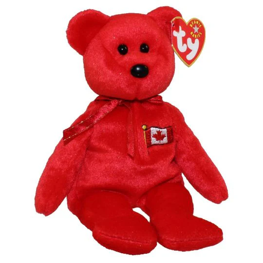 TY Beanie Baby - Pierre the Bear (Canada Exclusive)