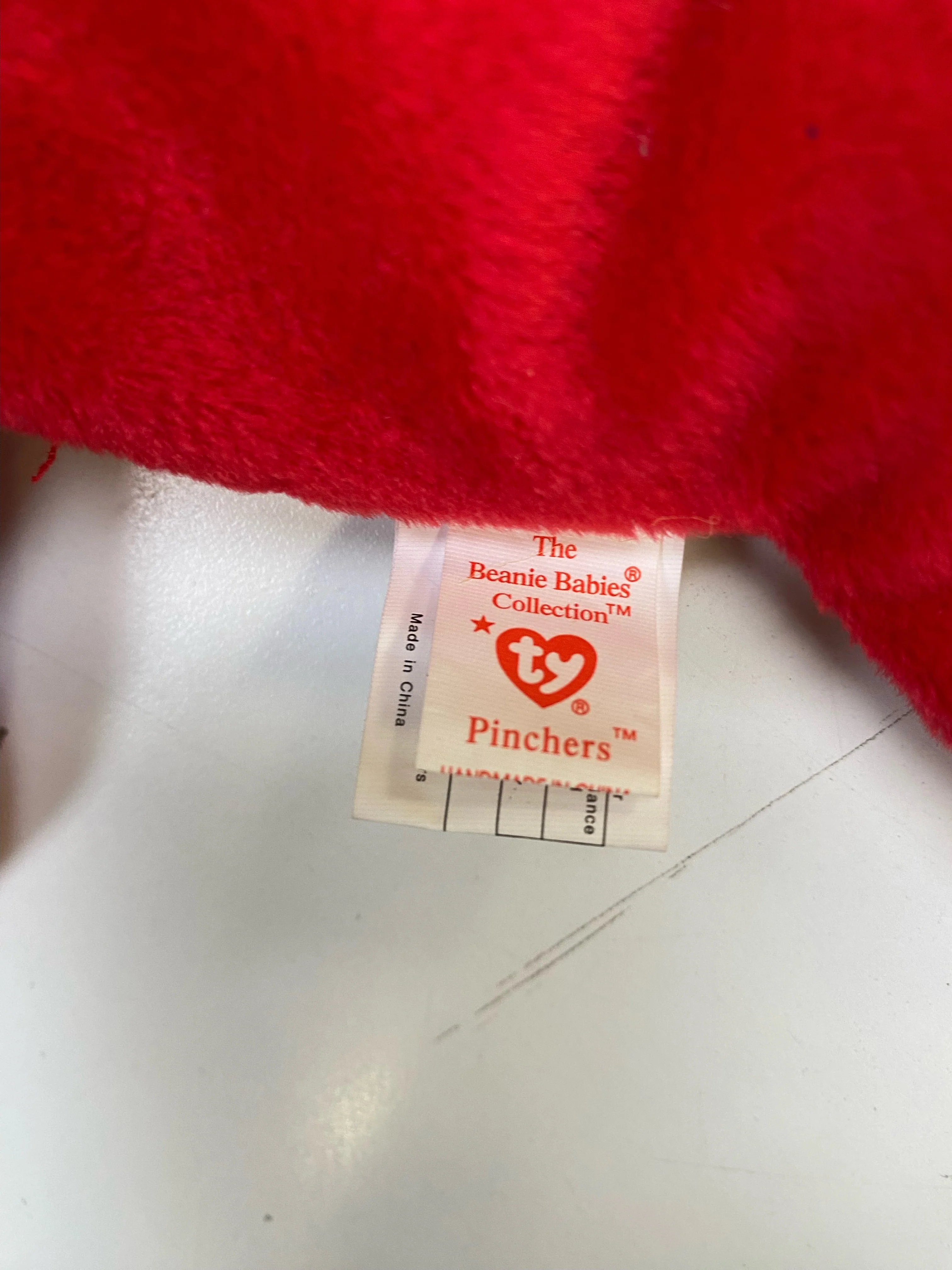 TY Beanie Baby - Pinchers the Lobster - Image 7