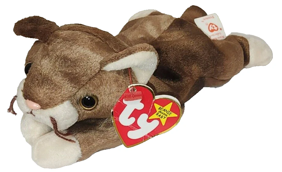 TY Beanie Baby - Pounce the Cat