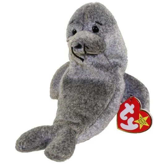 TY Beanie Baby - Slippery the Seal