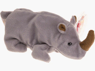 TY Beanie Baby - Spike the Rhinoceros