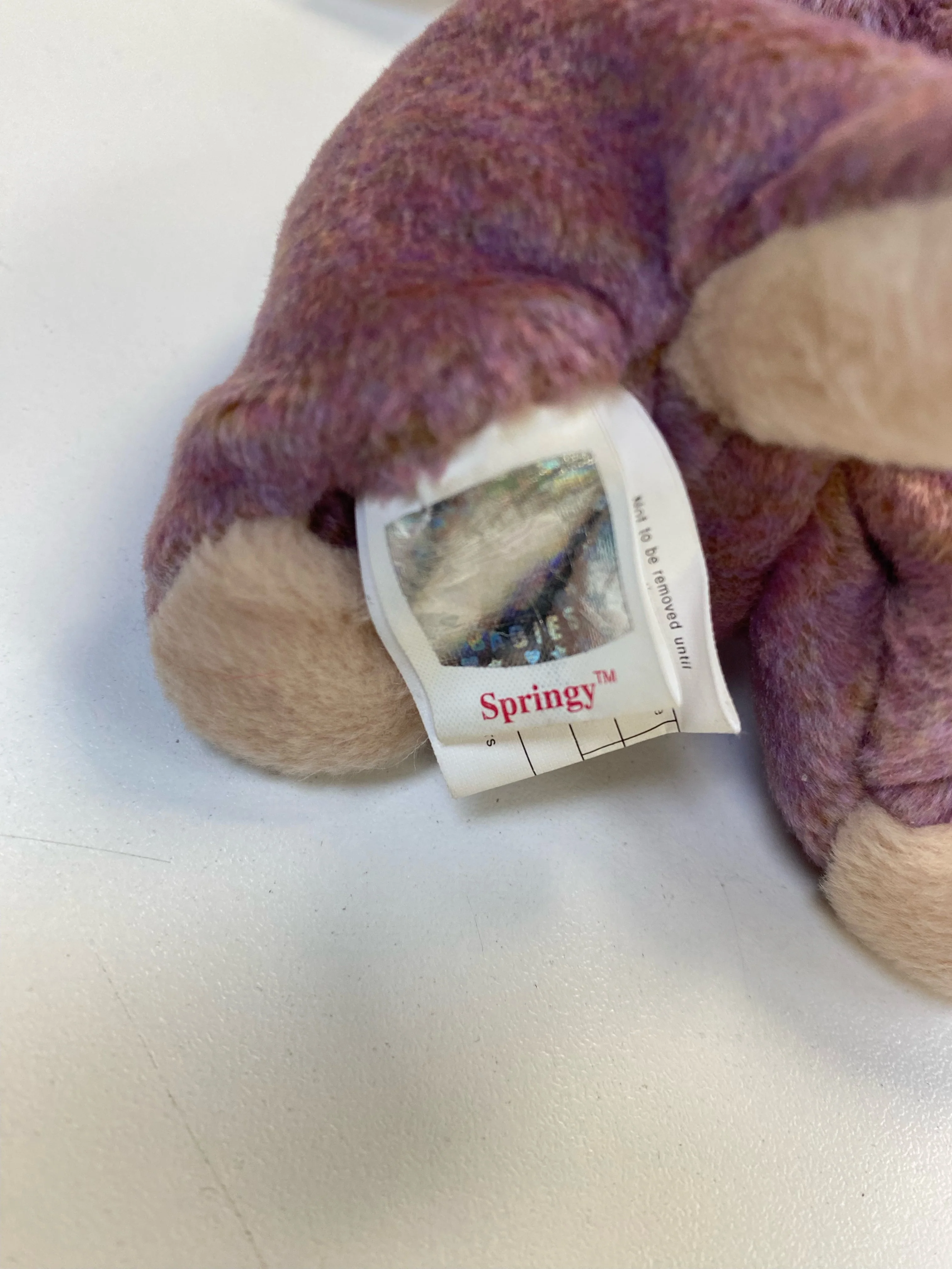 TY Beanie Baby - Springy the Bunny - Image 7