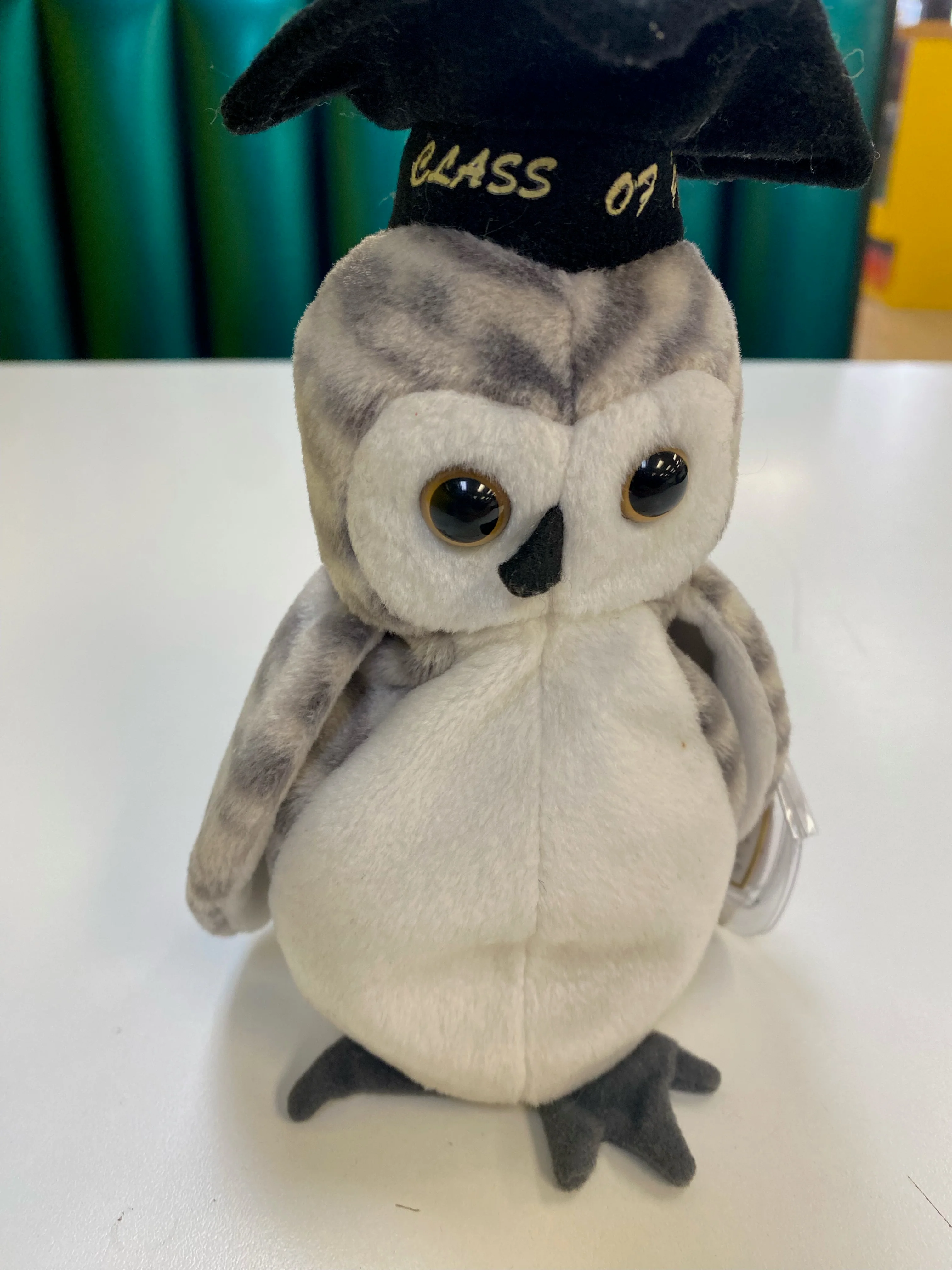 TY Beanie Baby - Wiser the Owl - Class of 1999 - Image 2