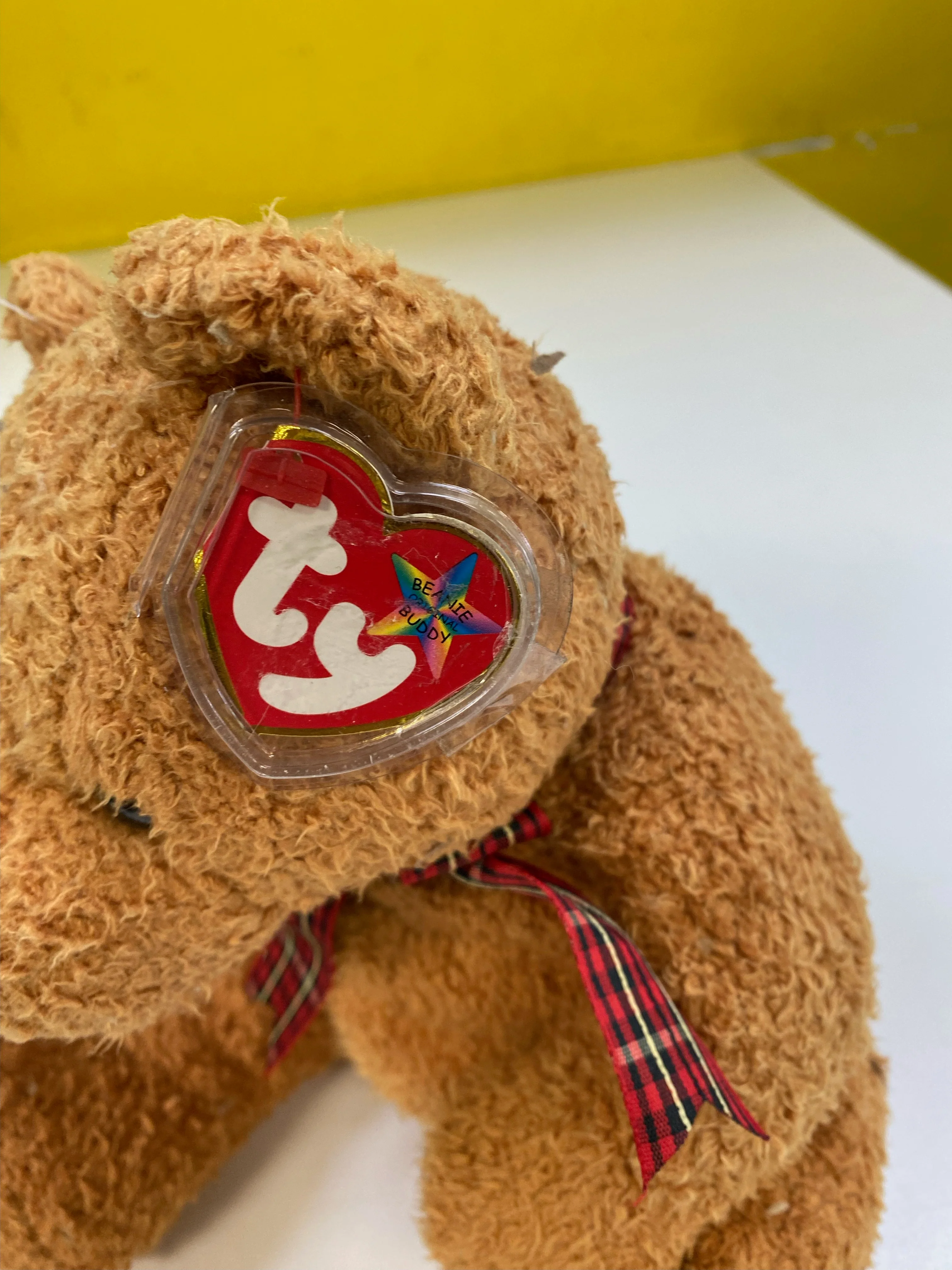 TY Beanie Buddy - Woody the Bear - Image 4