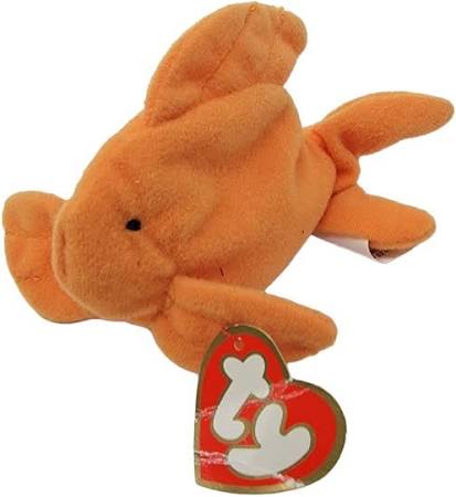 TY Teenie Beanie Babies - Goldie the Goldfish