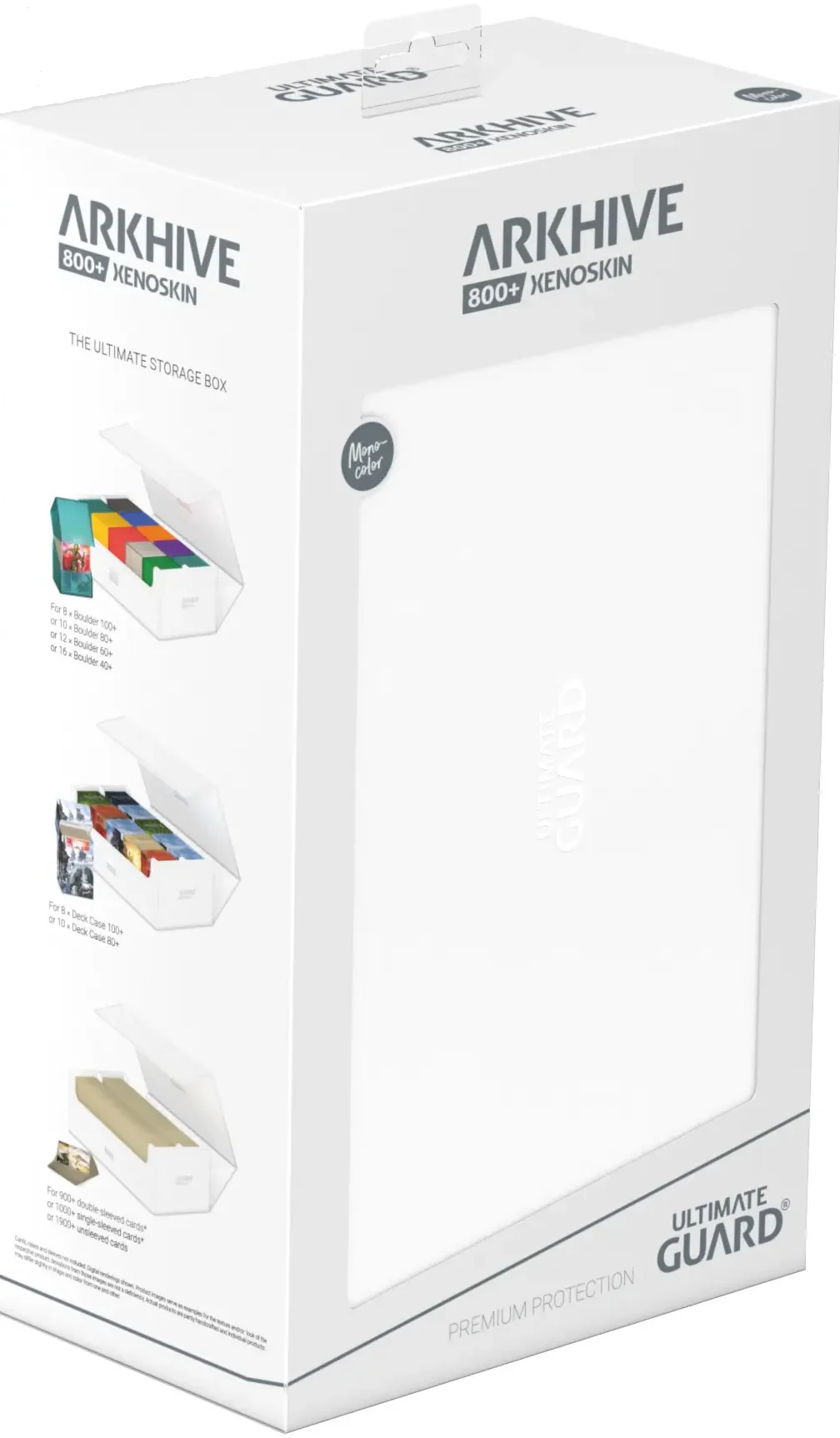 Ultimate Guard - Arkhive - Monocolor White Xenoskin - 800+