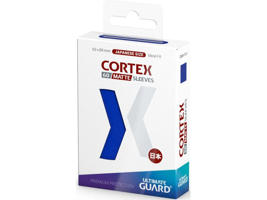 Ultimate Guard - Cortex Sleeves - Japanese - Matte - Blue - 60 Count