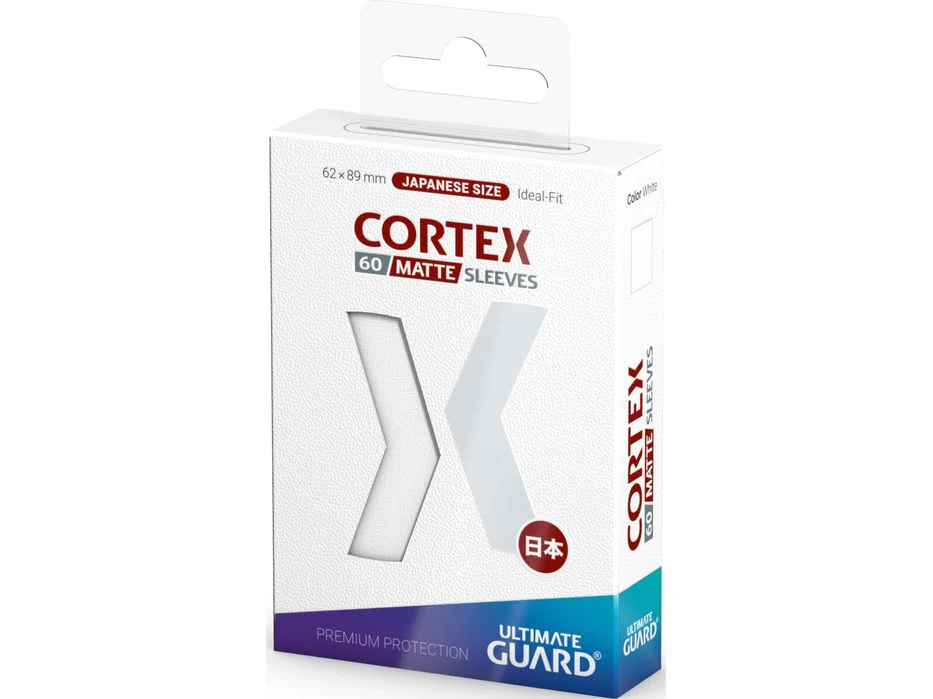 Ultimate Guard - Cortex Sleeves - Japanese - Matte - White - 60 Count