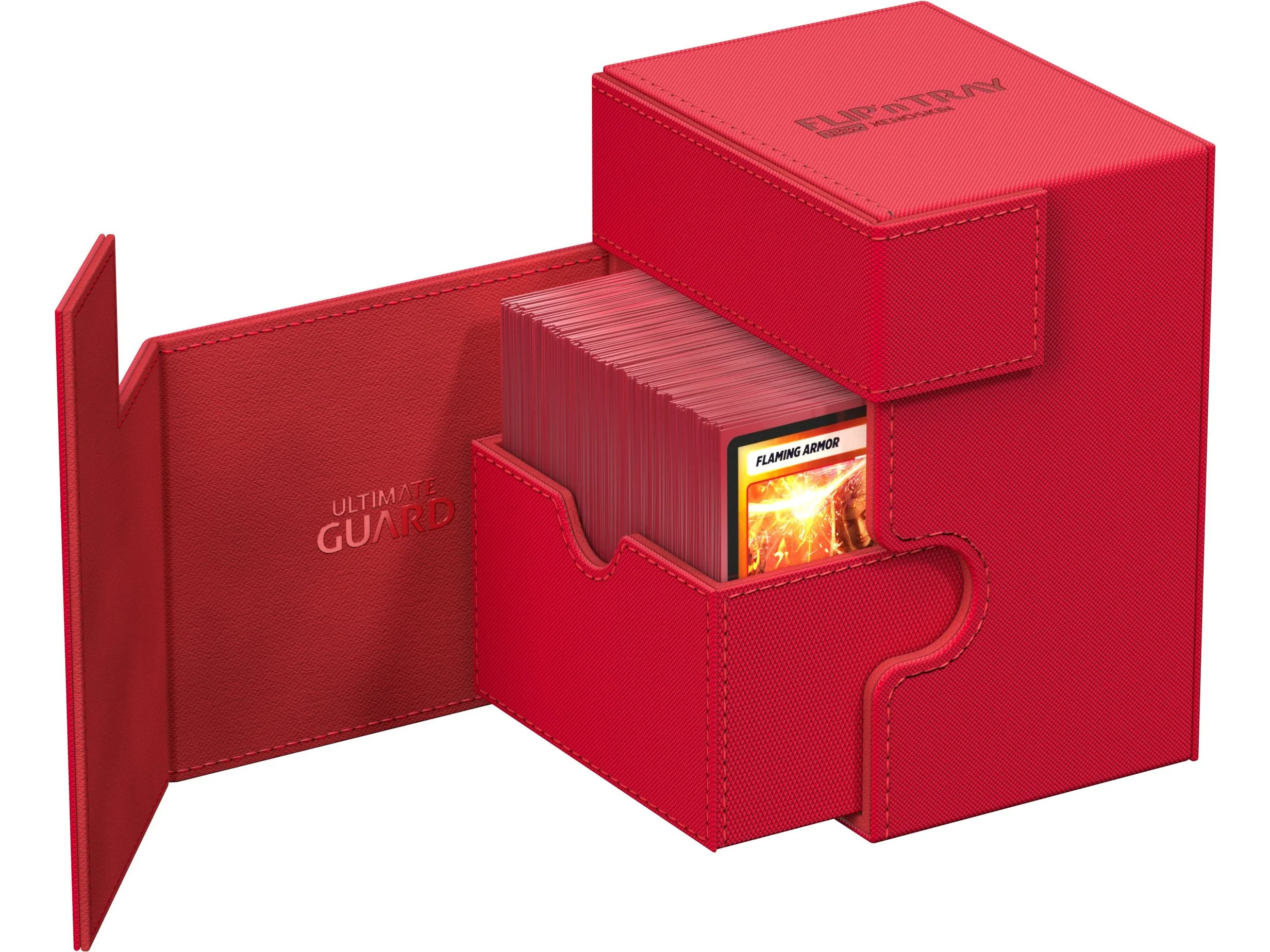 Ultimate Guard - Flip N Tray - Monocolor - Red Xenoskin - 133 - Image 5