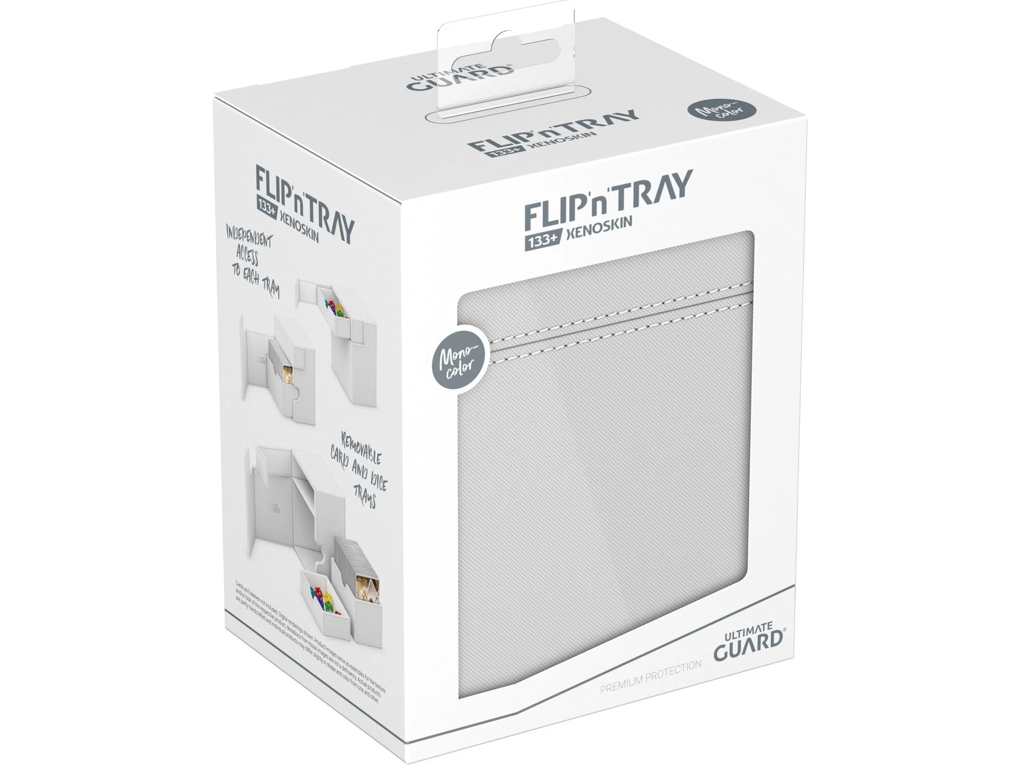 Ultimate Guard - Flip N Tray Xenoskin - Monocolor White - 133