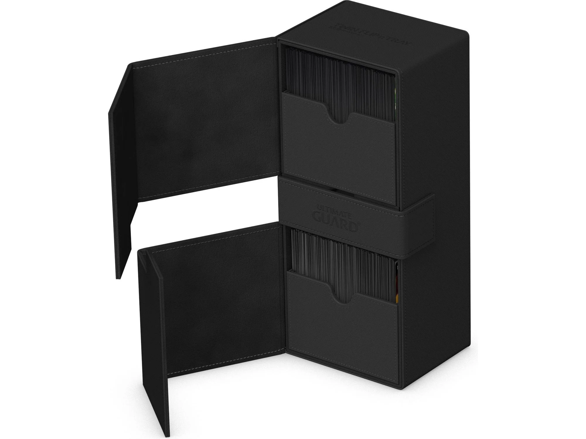 Ultimate Guard - Twin Flip N Tray Deck Case - Monocolor Black - 266+ - Image 9