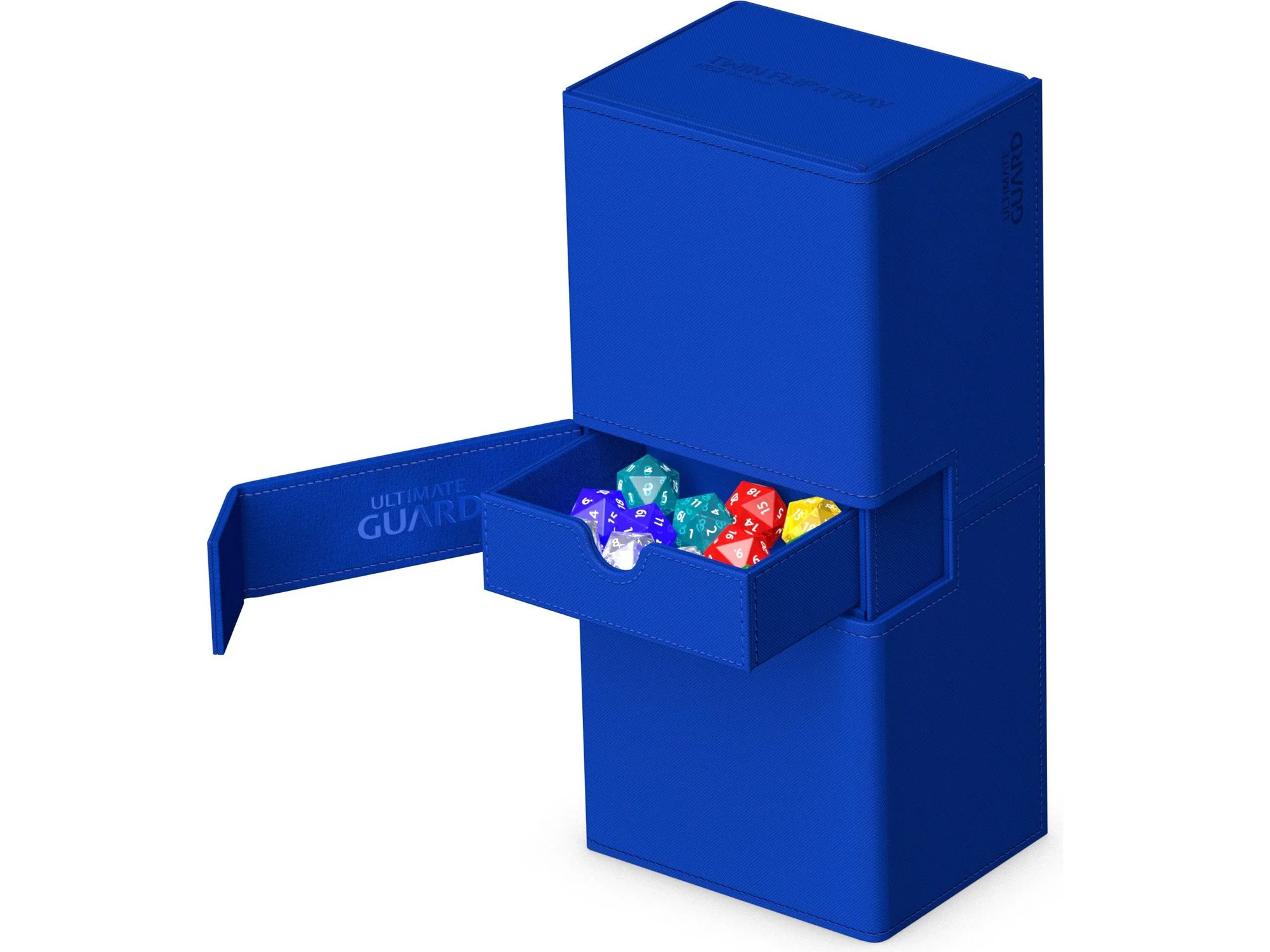Ultimate Guard - Twin Flip N Tray Deck Case - Monocolor Blue - 266+ - Image 4