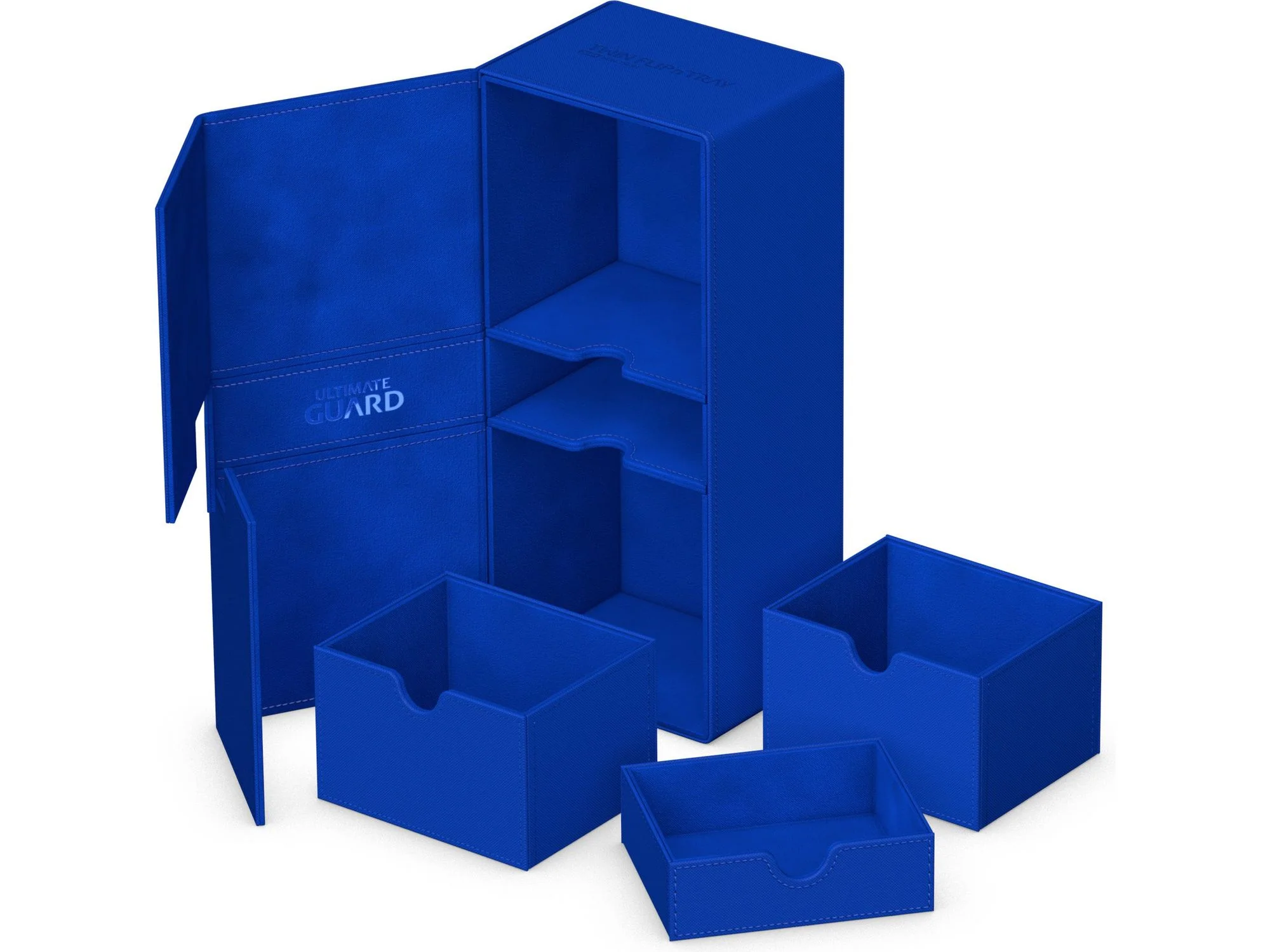 Ultimate Guard - Twin Flip N Tray Deck Case - Monocolor Blue - 266+ - Image 7