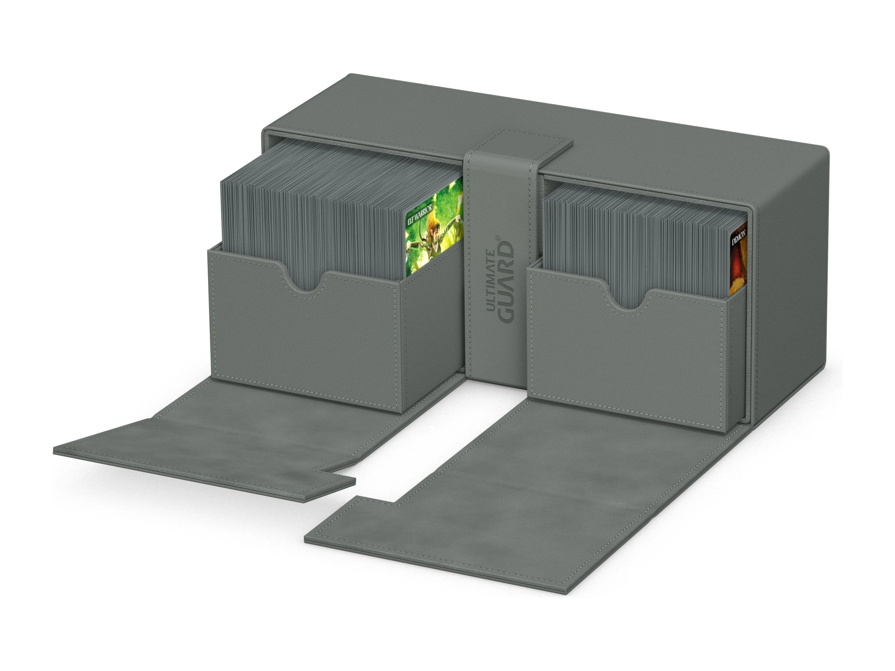 Ultimate Guard - Twin Flip N Tray Deck Case - Monocolor Grey - 266+ - Image 8