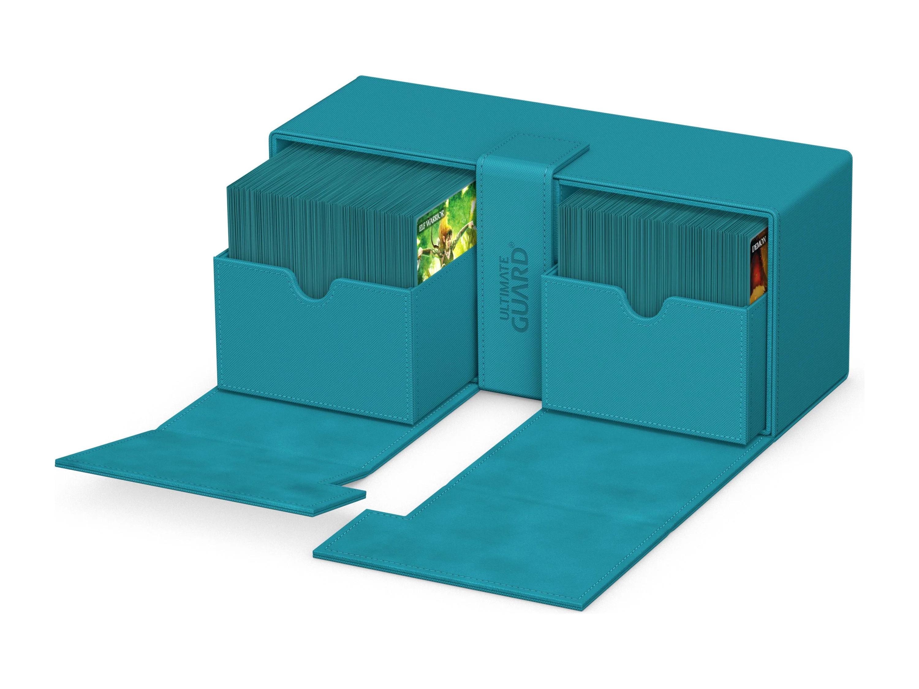 Ultimate Guard - Twin Flip N Tray Deck Case - Monocolor Petrol - 266+ - Image 8